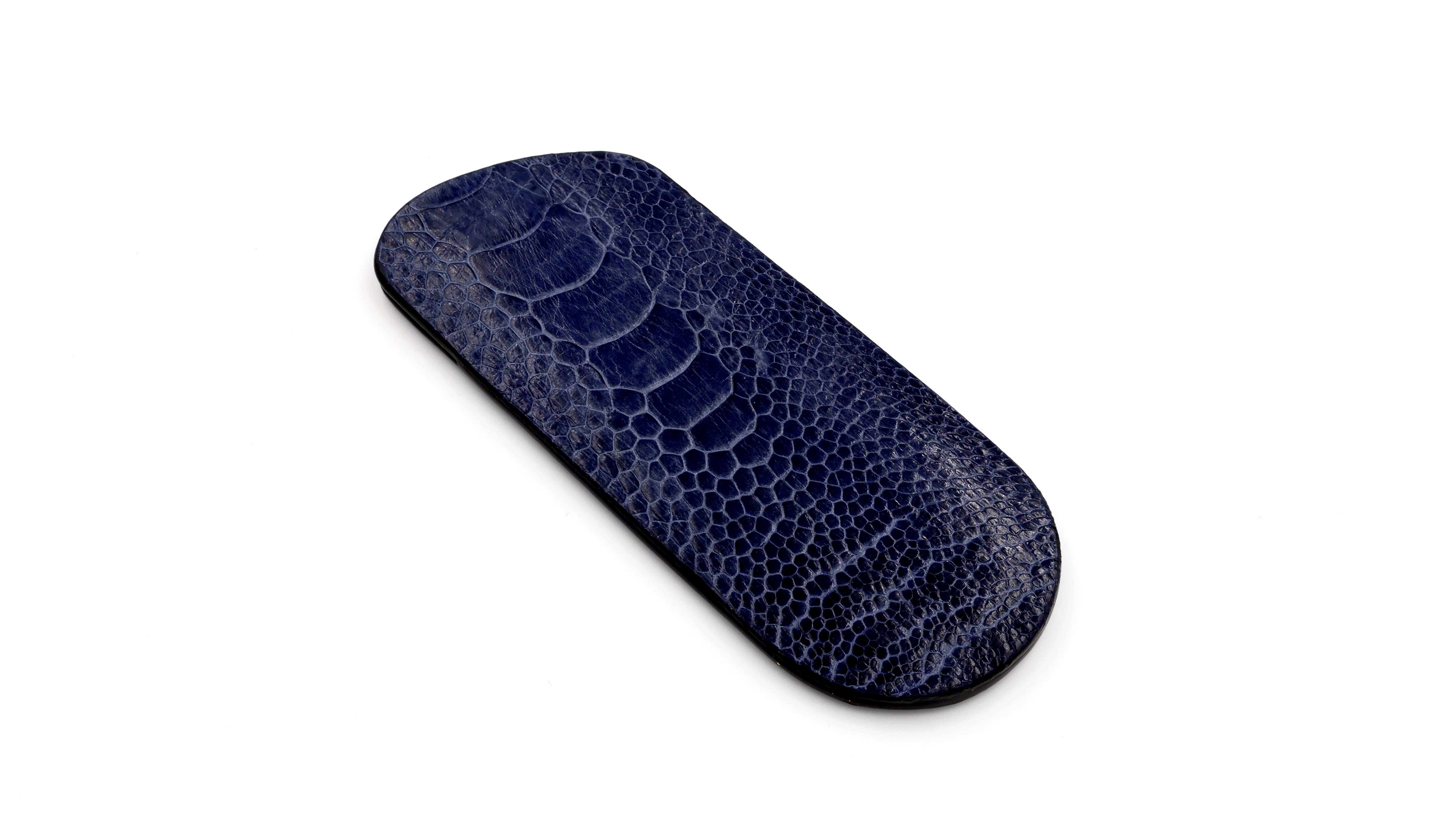 Atelier N°7 Austrichleg leather blue 14,5 cm