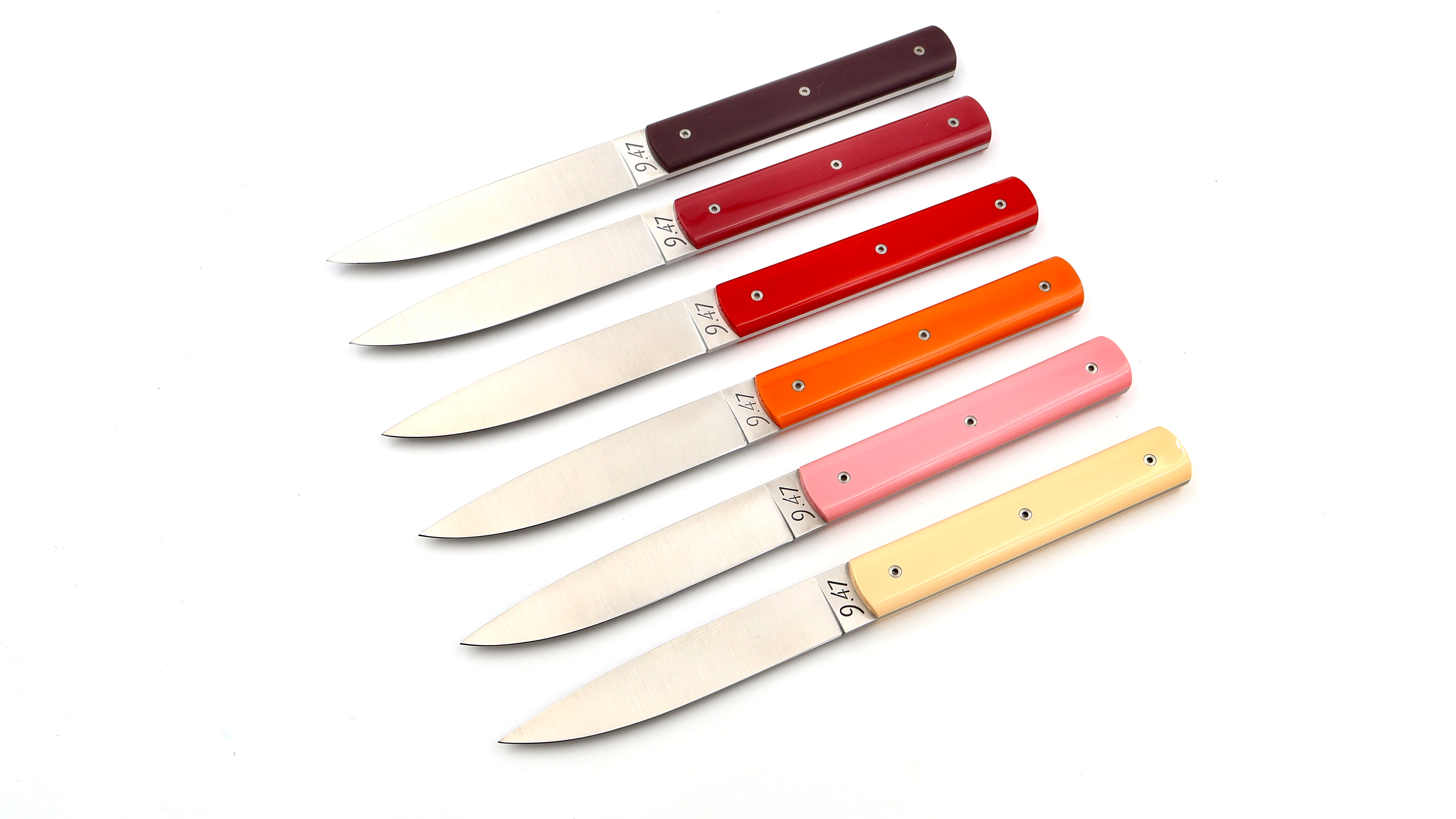 PERCEVAL 9.47 Steakmesser Mix Exotic 6-teilig