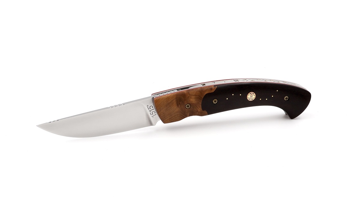 MANU LAPLACE 1515 ZULU walnut burlwood/ebony