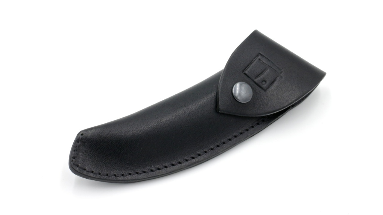 Thiers-Etui-Sabot-2 AU SABOT Leder Gürteletui Thiers 12 cm schwarz