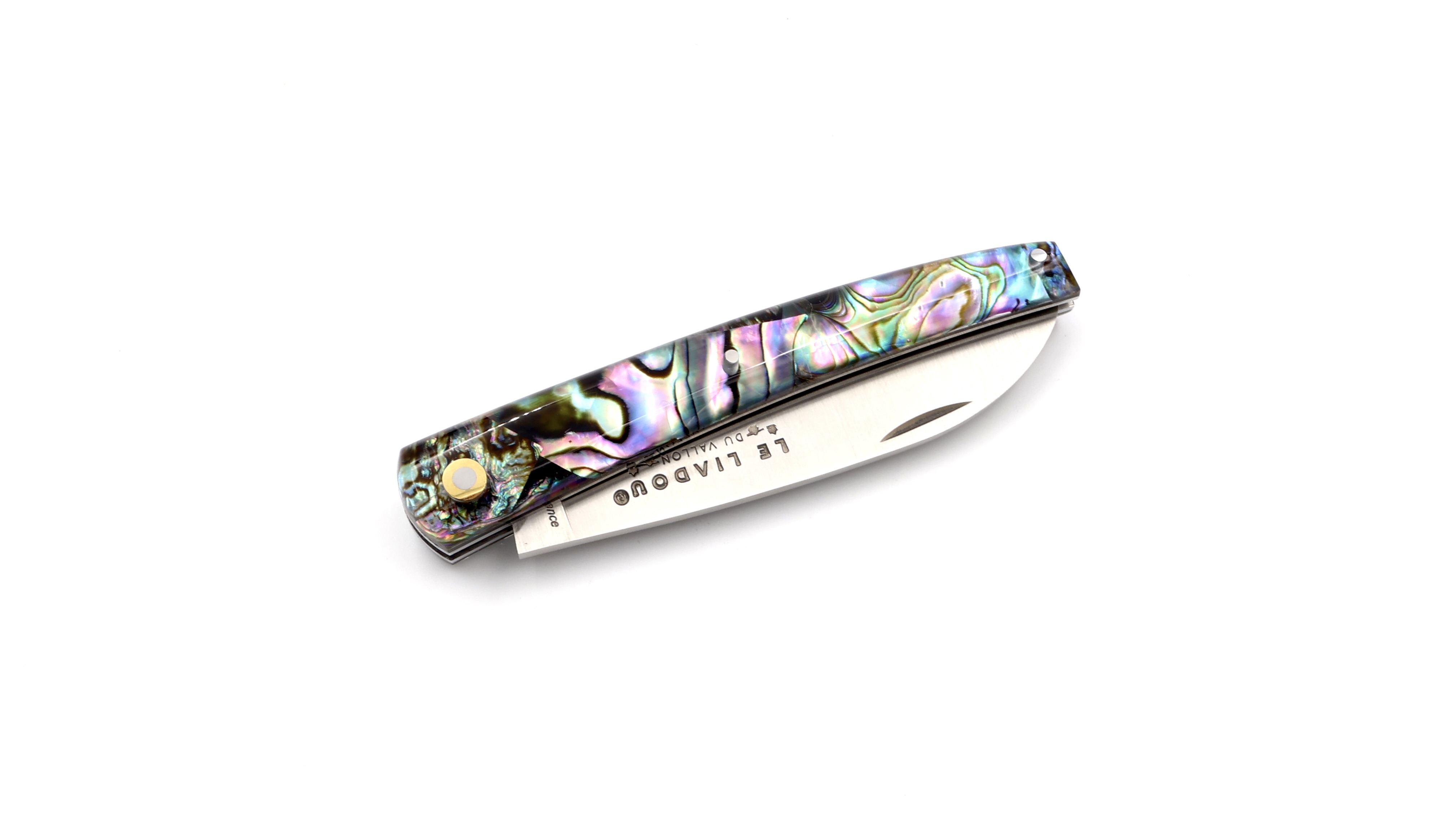 Liadou du Vallon® PETIT Winzermesser Abalone 10,5 cm  Liadou du Vallon® PETIT Winzermesser Abalone 10,5 cm