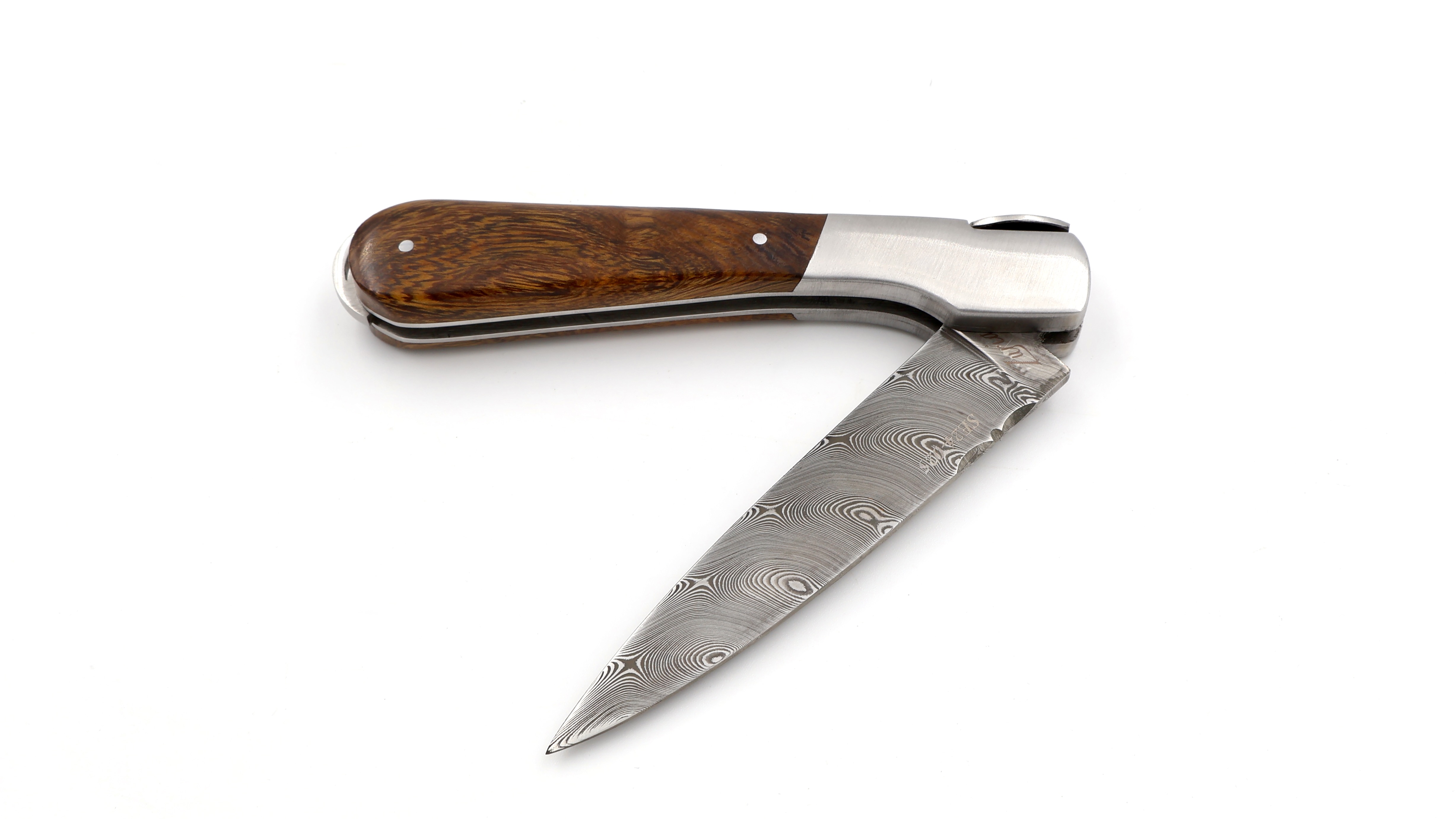Fontenille Pataud SPERONE damascus ironwood 12 cm Fontenille Pataud SPERONE damascus ironwood 12 cm