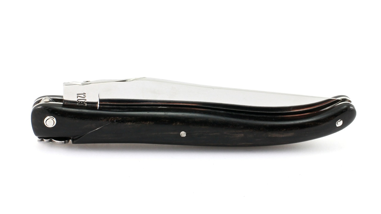 Laguiole en Aubrac ebony full handle 12 cm