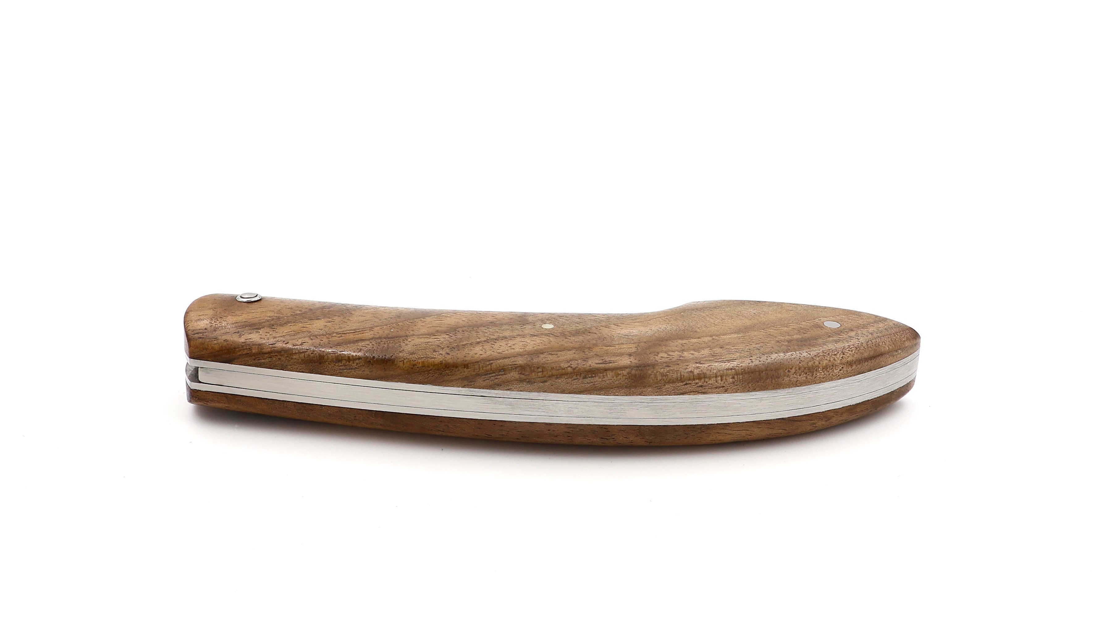 Laguiole en Aubrac Capucin Nussbaum 13 cm inklusive Gürtel Etui