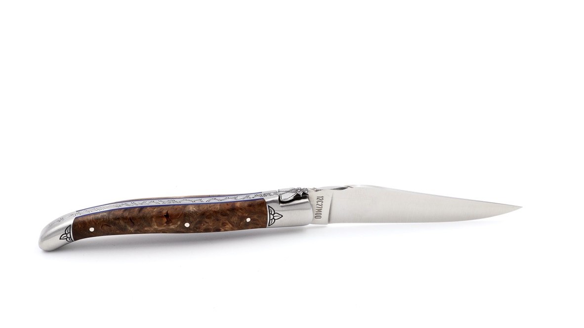 Meisterstück Laguiole en Aubrac Albizia Wurzelholz 12 cm   Meisterstück Laguiole en Aubrac Albizia Wurzelholz 12 cm