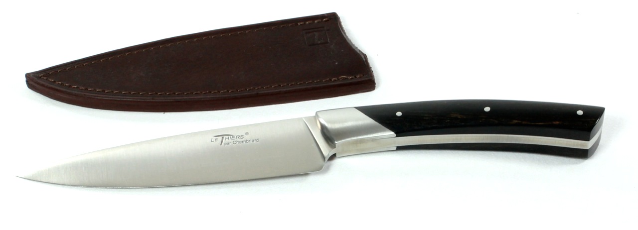 Kochmesser-klein-Ebenholz-2WK2T9CmuZCOMr Chambriard Thiers Zubereitungsmesser 13 cm TG6 Ebenholz Grands Gourmets
