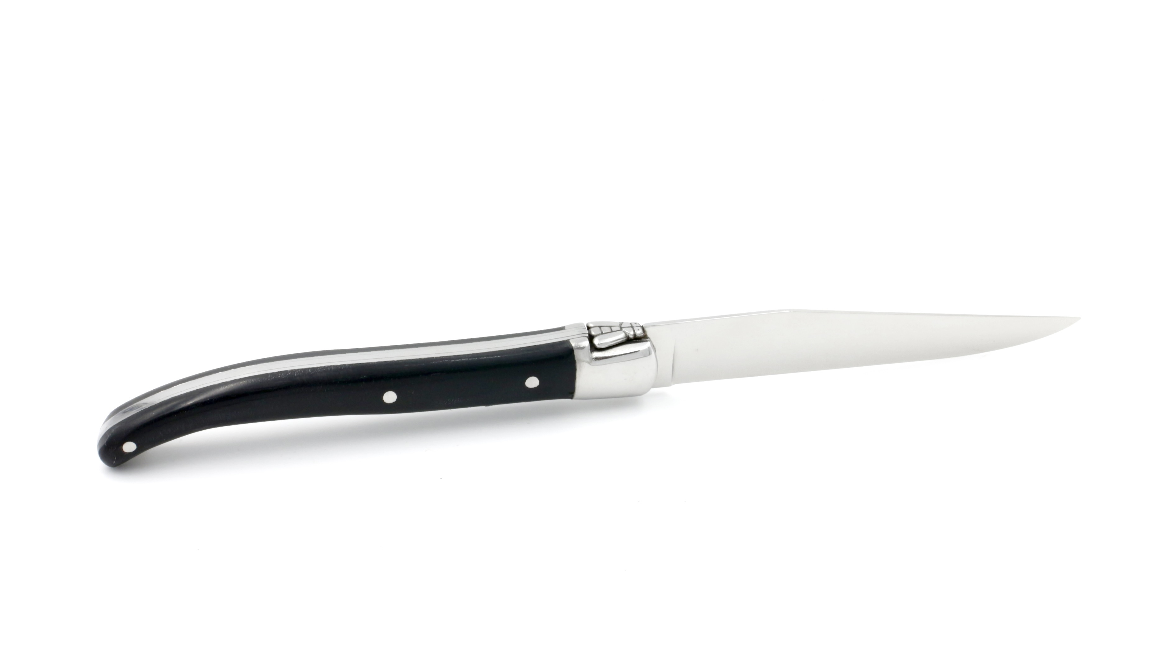 AU SABOT Laguiole steakknife Harmony black