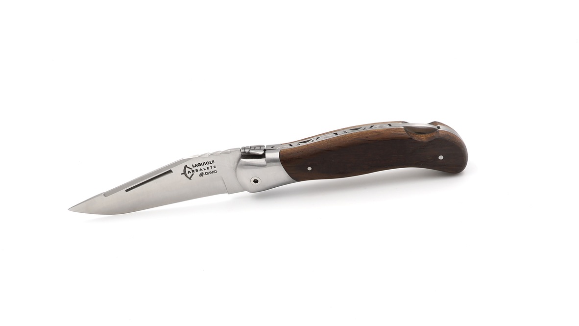 ARBALETE G. David Laguiole hunting knife NATURE barrique wood