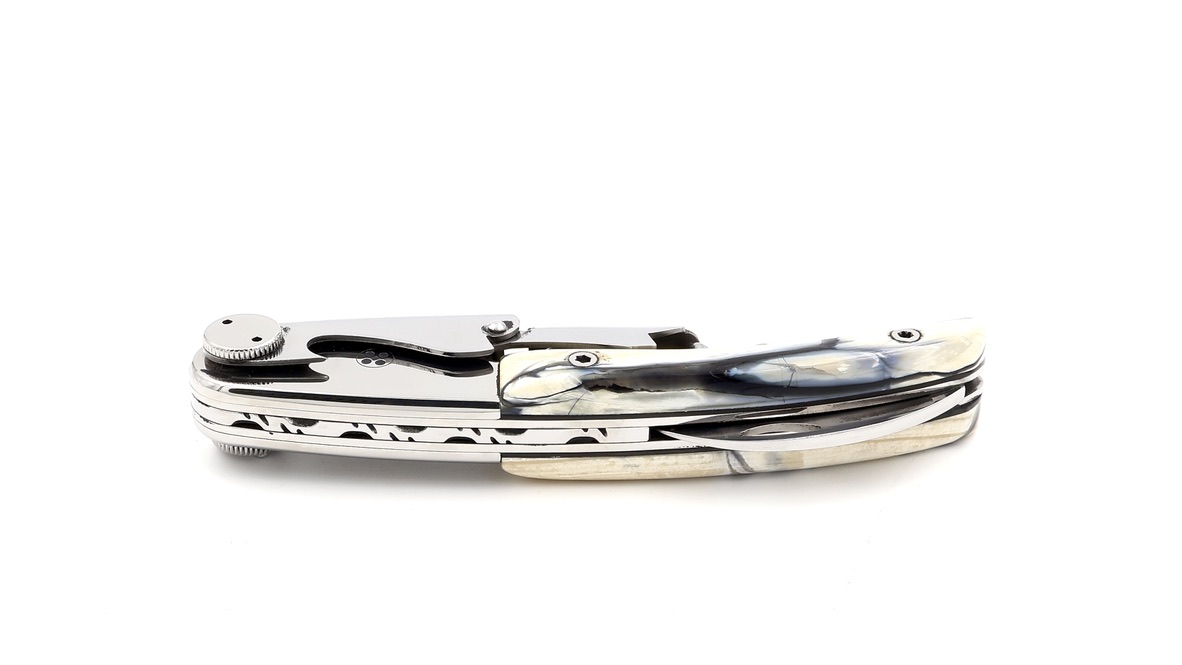 Claude DOZORME CLOS Laguiole Sommeliermesser Mammut zweistufig 