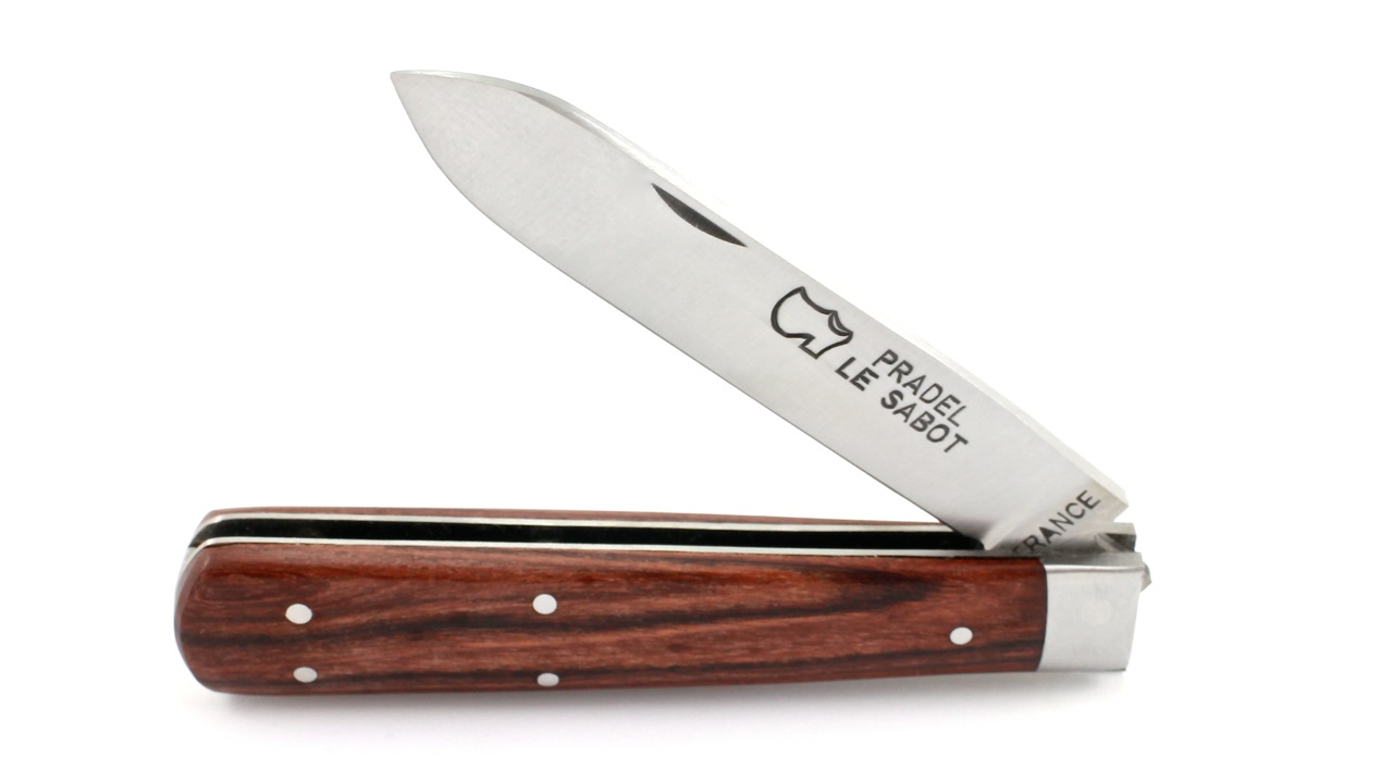 Pradel-violett-4 AU SABOT LE PRADEL Violettholz Carbonklinge