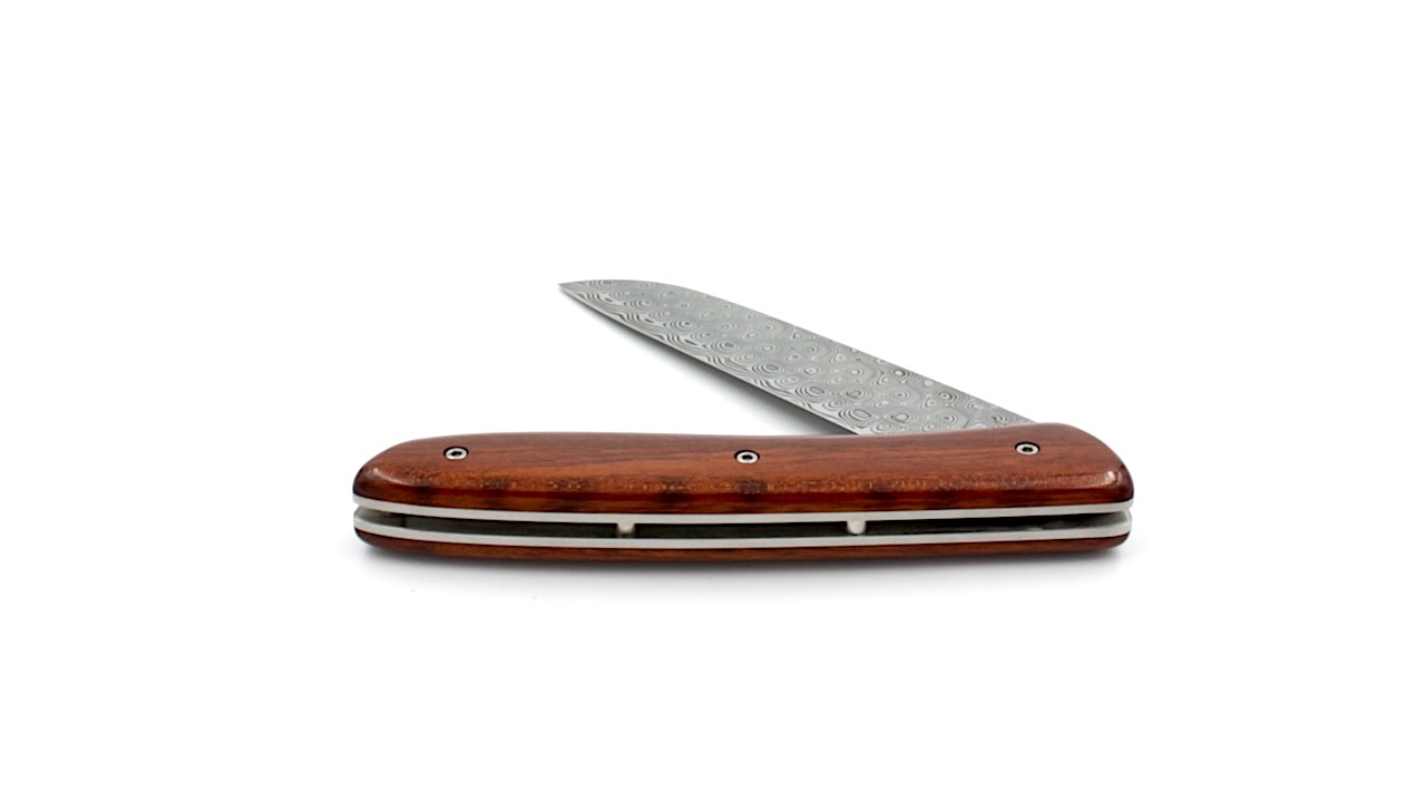 PERCEVAL L08 damascus Snakewood