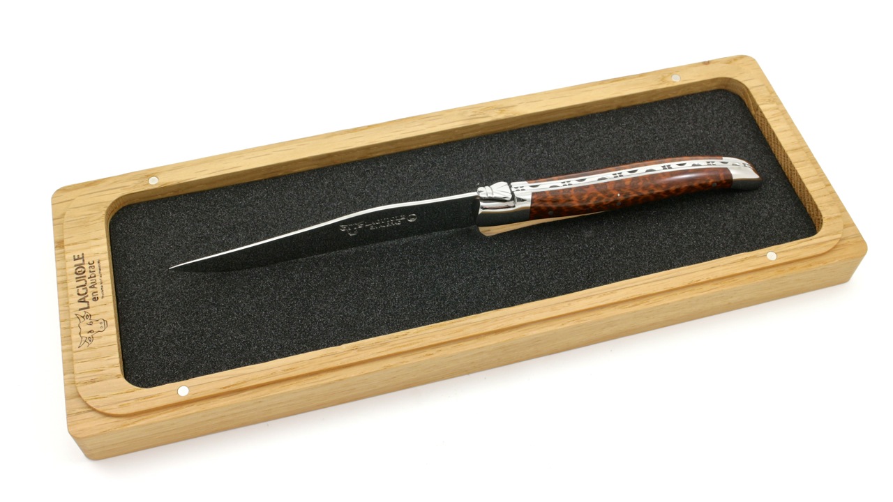 Laguiole en Aubrac Laguiole Laguiole steakknife snakewood