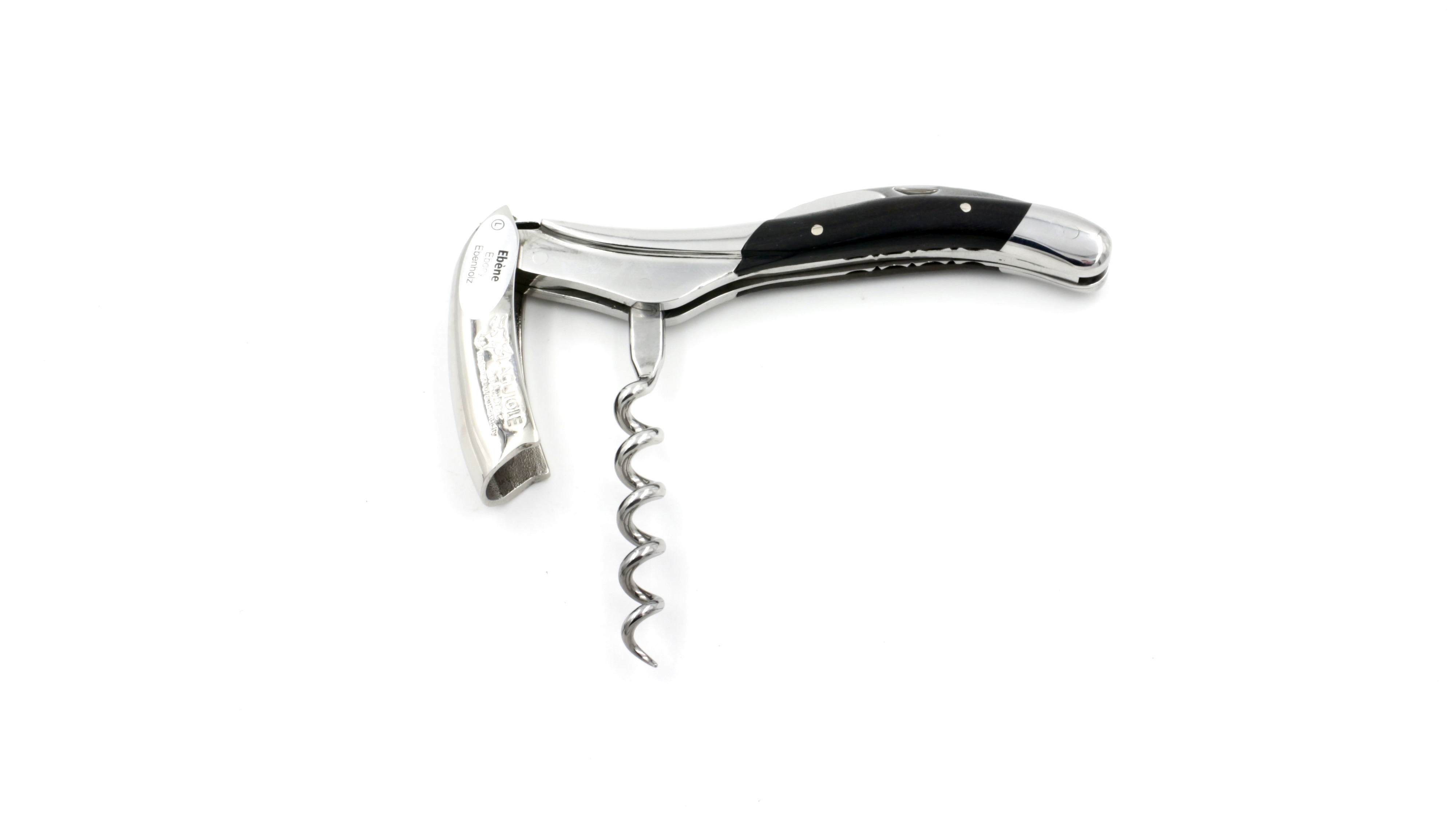 6C89E328-A949-479B-8925-7308CAFCC831_1_201_a Laguiole en Aubrac Laguiole Sommelier knife ebony with guillochage, special bee