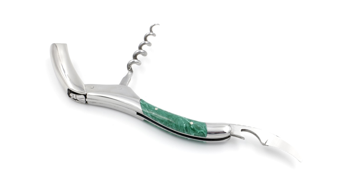 1B211030-10C1-4669-B09C-847075315963_1_105_c Laguiole en Aubrac Sommeliermesser Malachit poliert