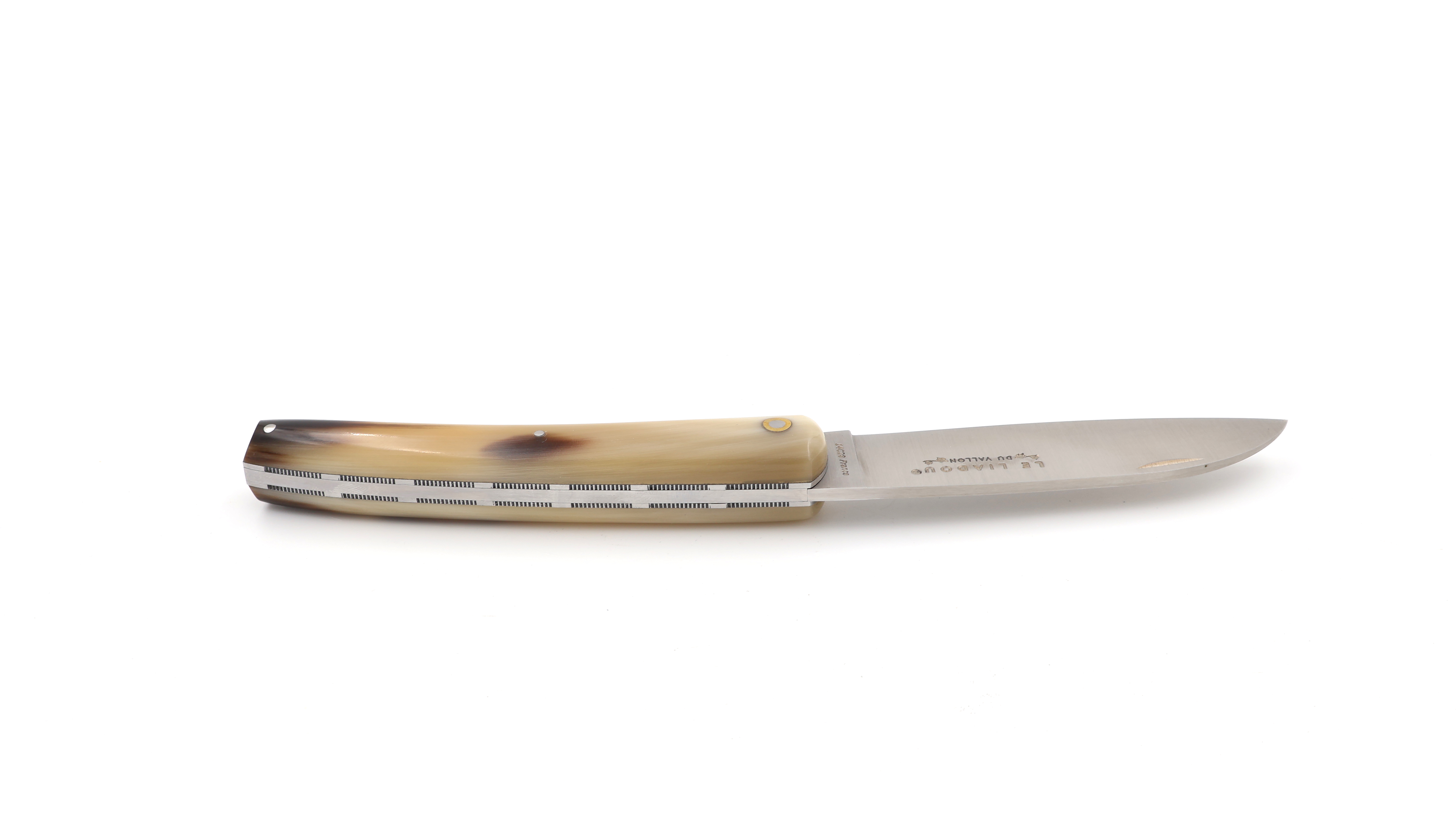 Liadou du Vallon® Winzermesser Hornspitze guillochiert 12 cm