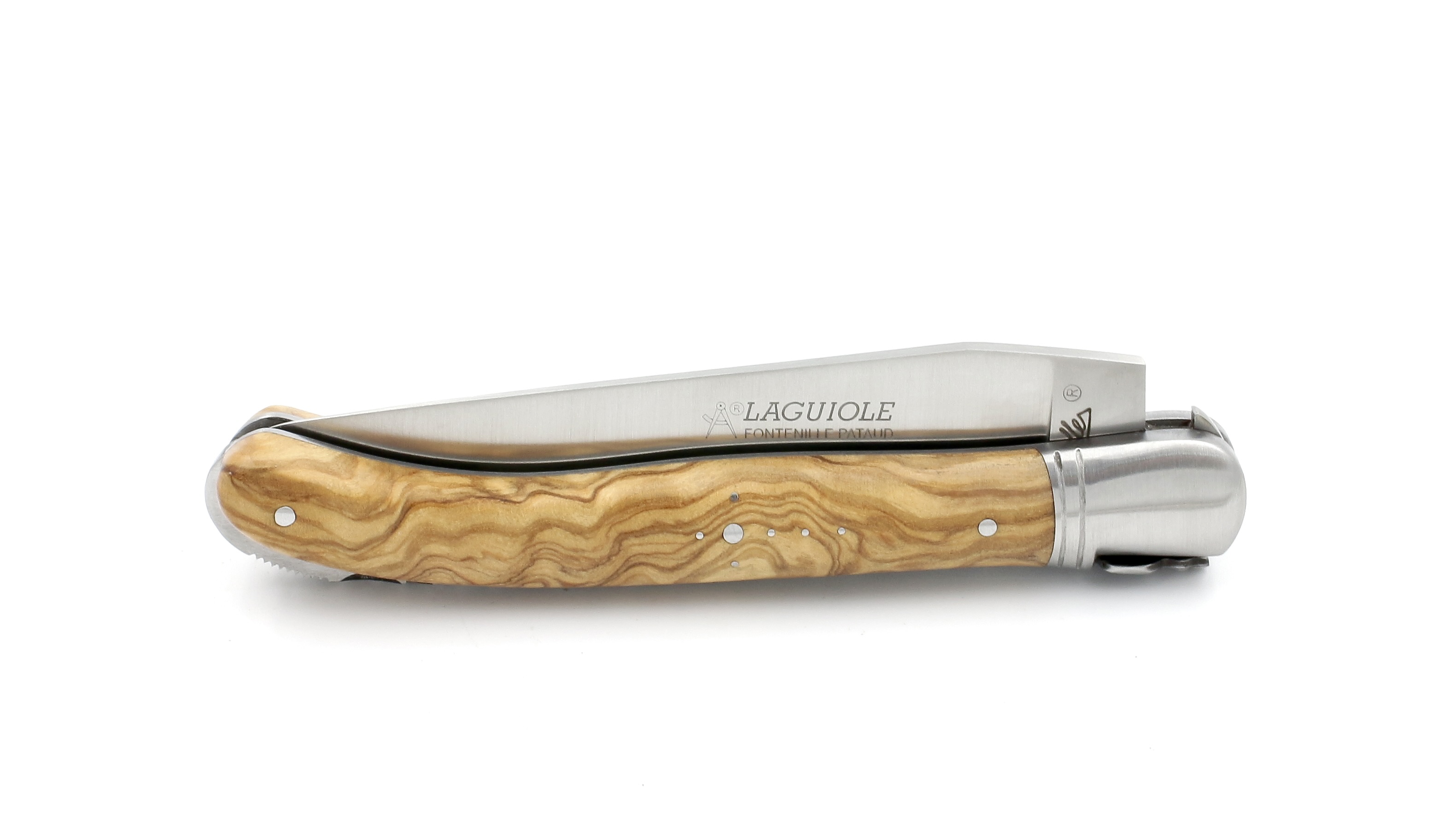 Fontenille Pataud Laguiole NATURE olive wood 12 cm