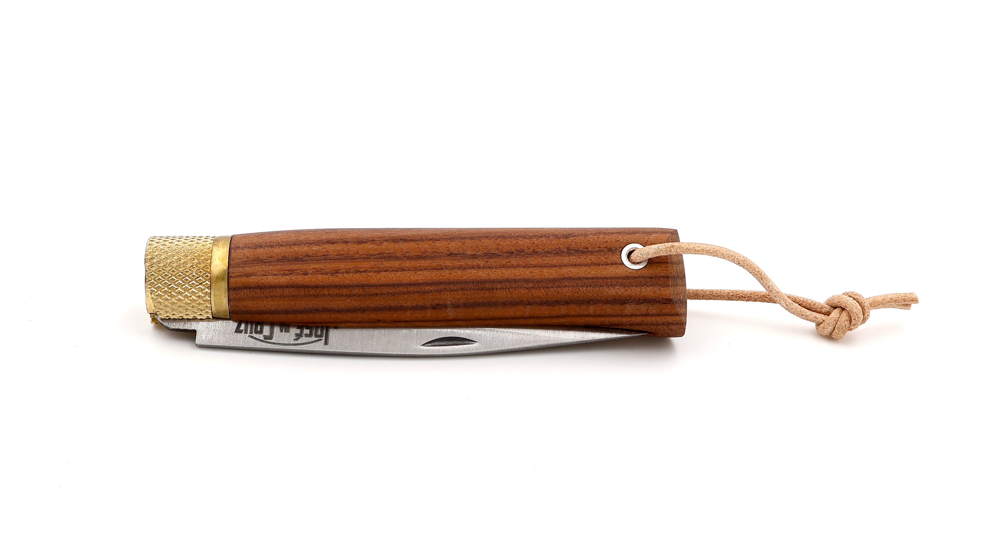 JOSÉ DA CRUZ Taschenmesser Merendeira 8 cm Eisenholz Carbonklinge