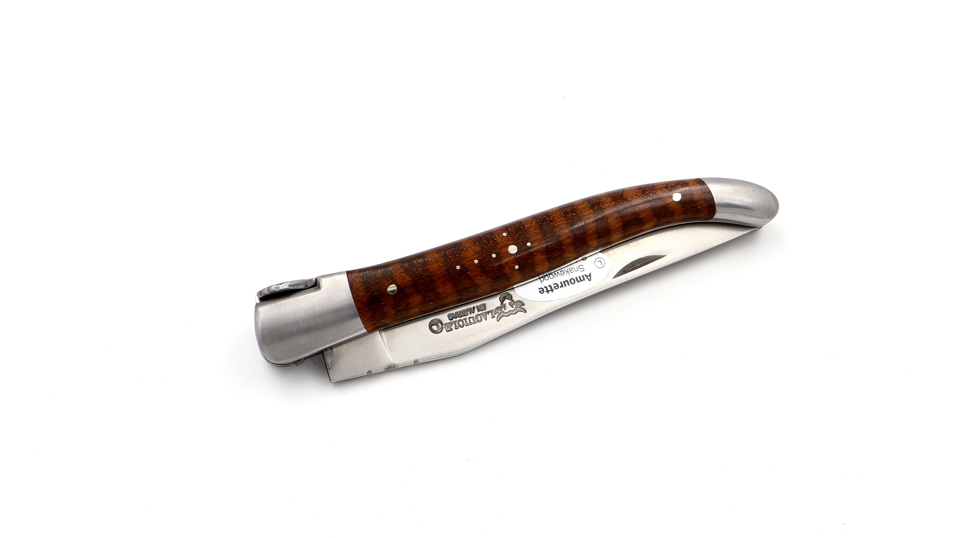 Laguiole en Aubrac Jakobsmuschel Amourette/Schlangenholz 12 cm 