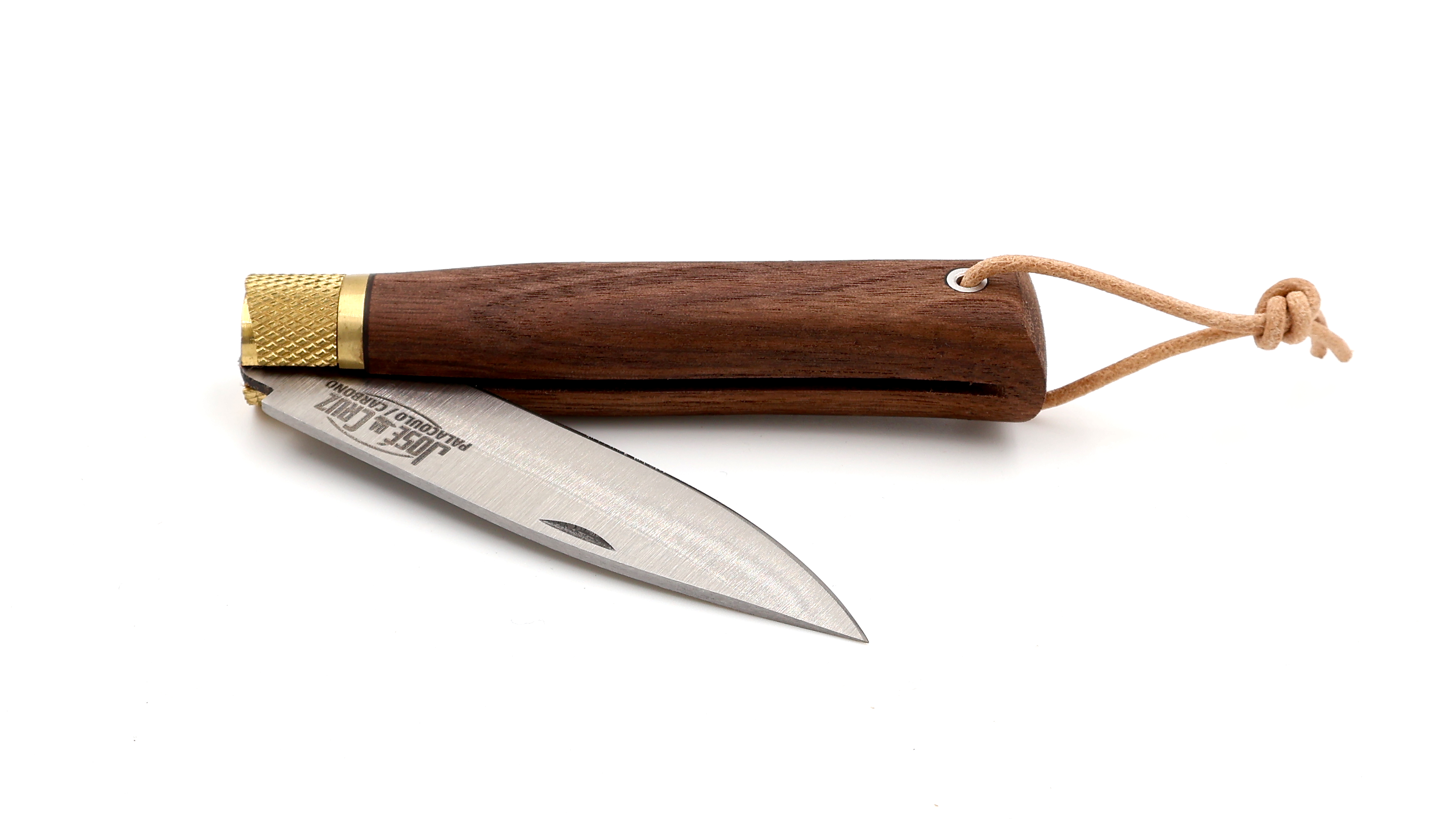 JOSÉ DA CRUZ Taschenmesser Merendeira 8 cm Walnussholz Carbonklinge