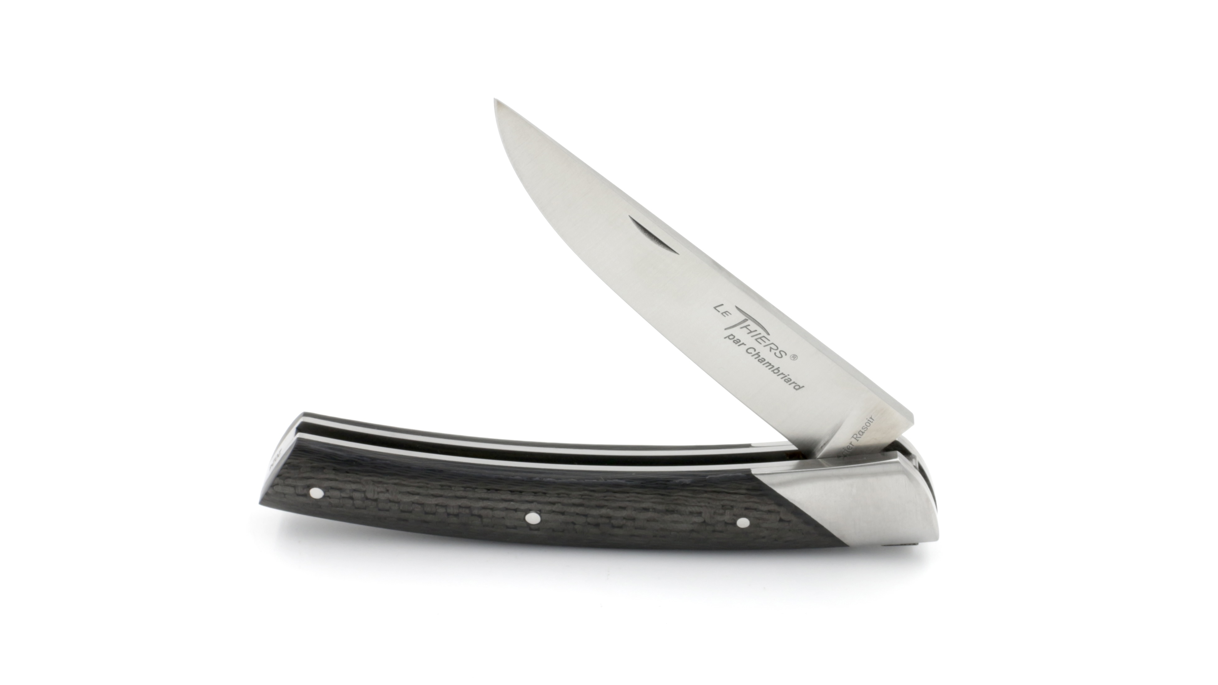 Chambriard Thiers knife COMPAGNON Carbon with Bolsters