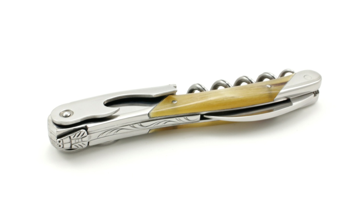 Château Laguiole wine opener GRAND CRU ram horn