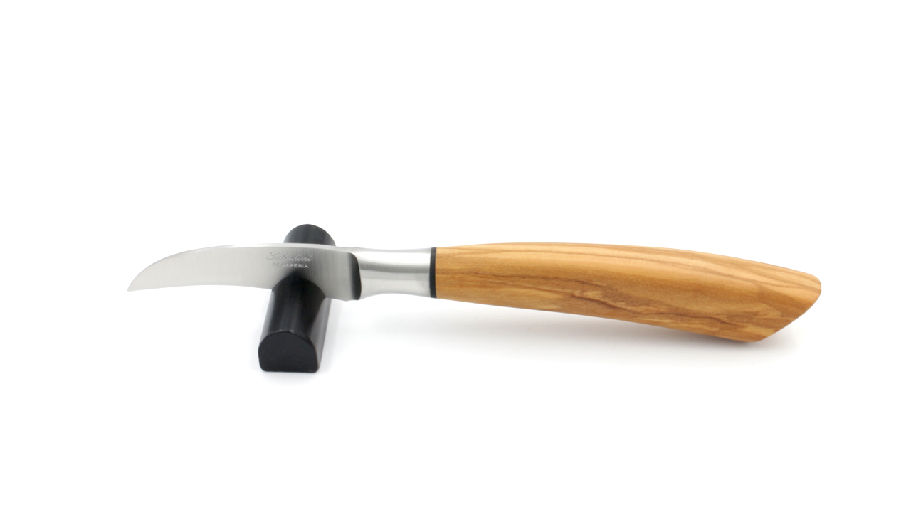 Saladini peeling knife 15 cm olive wood 