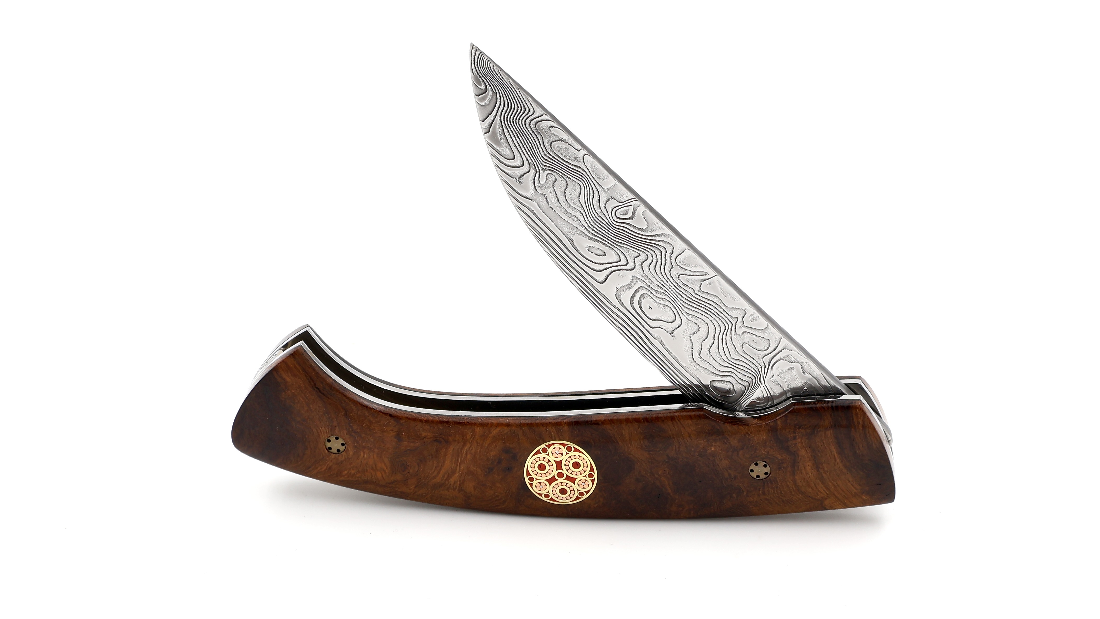 MANU LAPLACE 1515 Paris iron wodd burl tip damascus