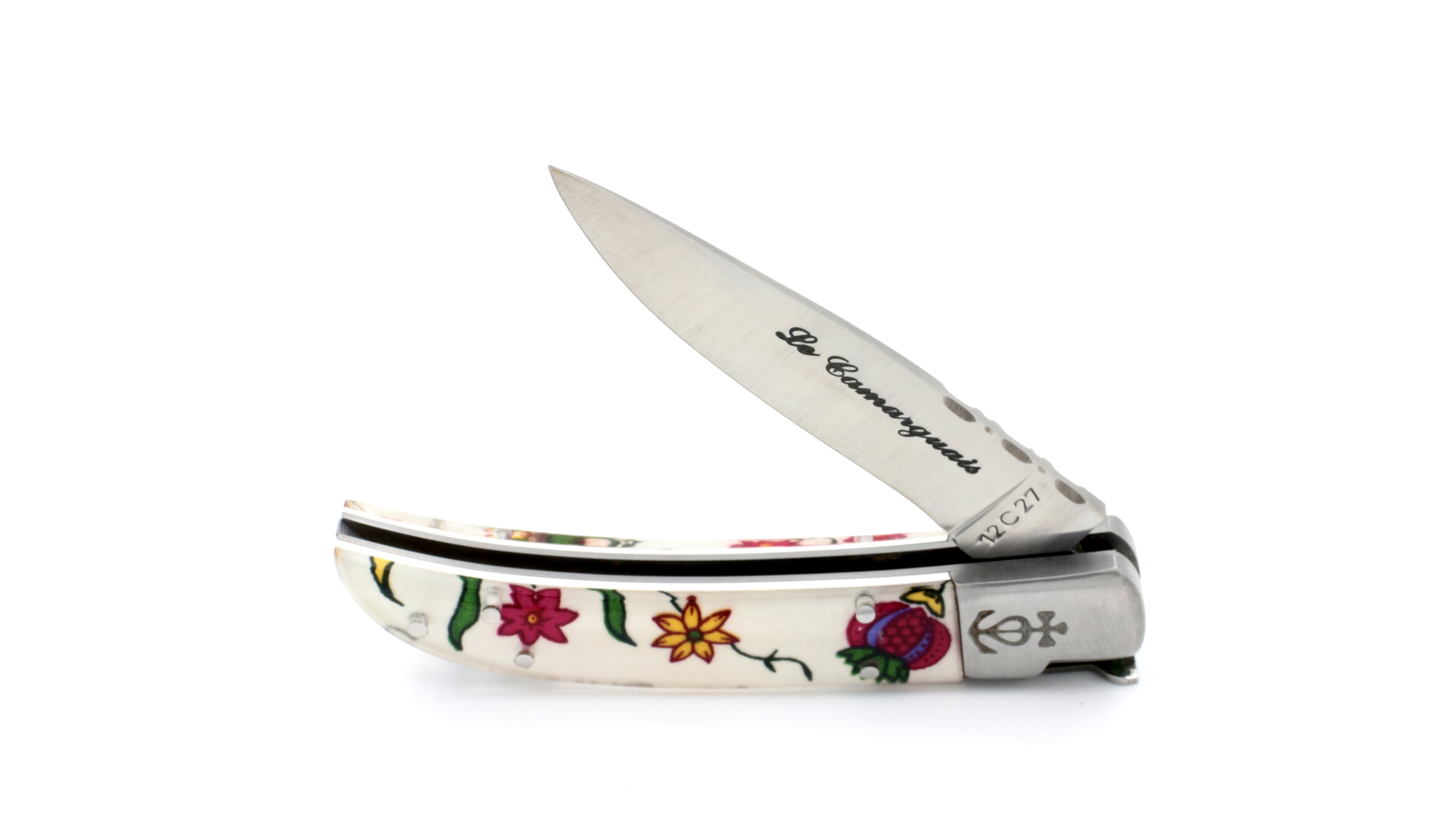 Le Camarguais knife Tissue Provencal 10 cm