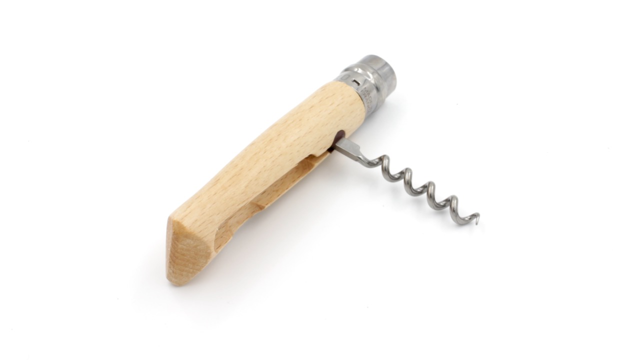 IMG_1166 OPINEL Messer Buche mit Korkenzieher No 10