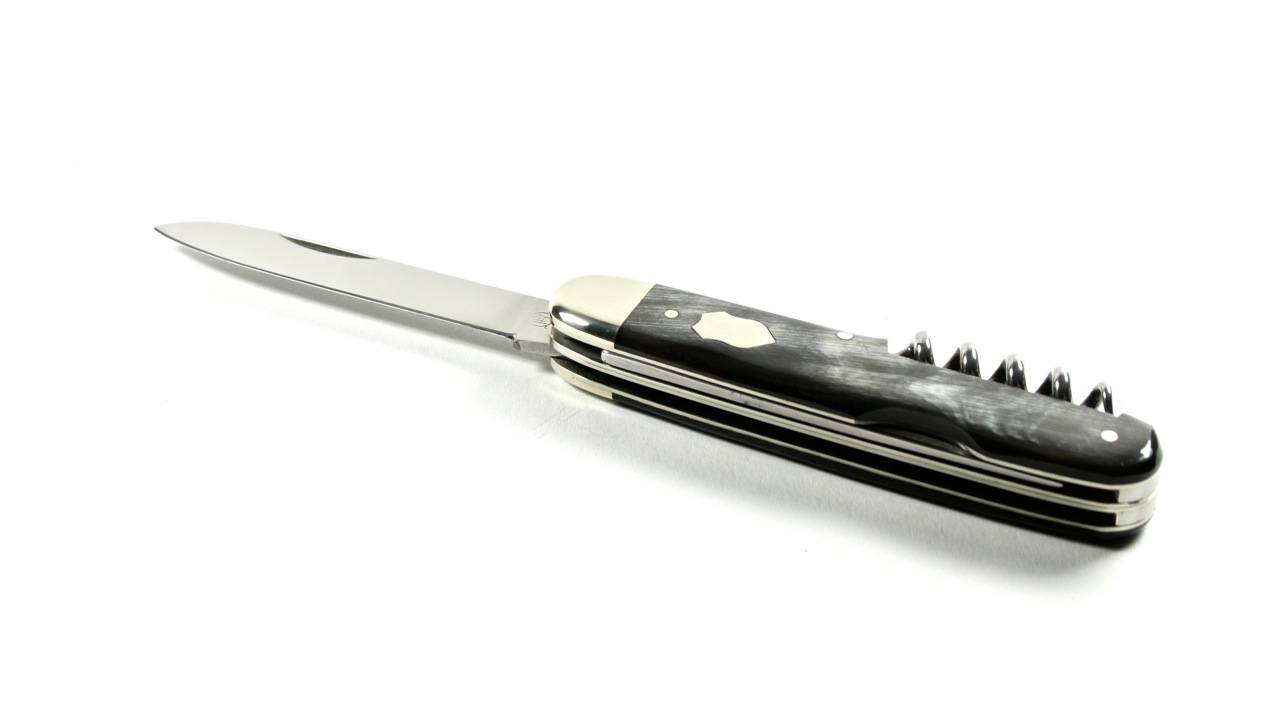 Hartkopf Besteck Taschenmesser mit Korkenzieher Picknickmesser