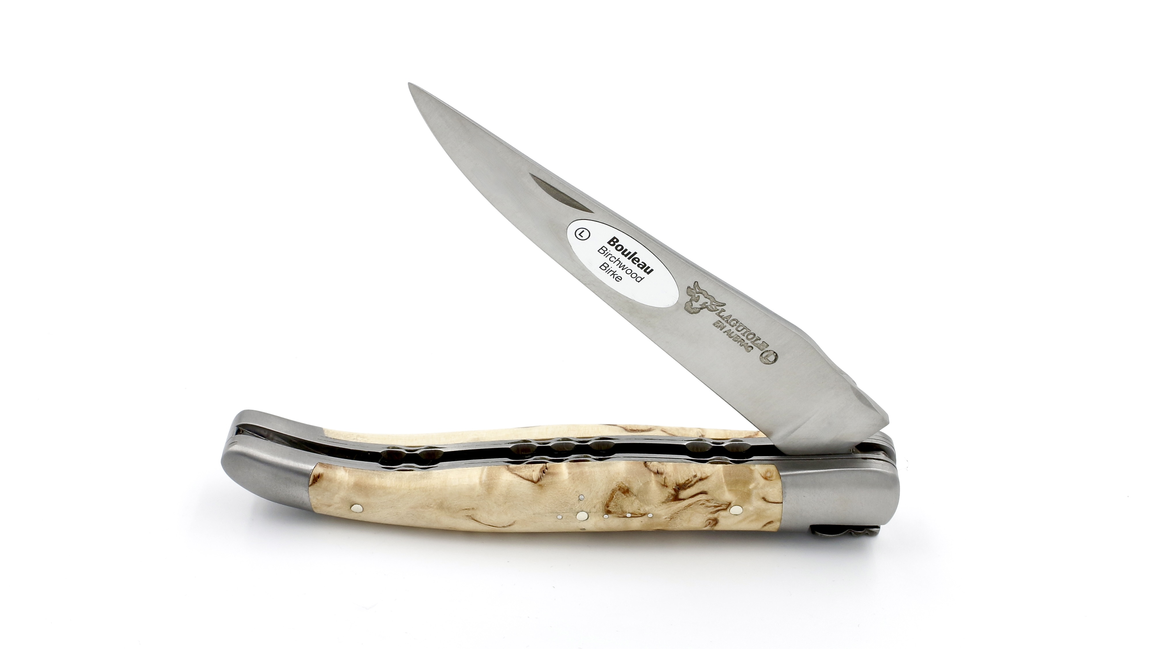 Laguiole en Aubrac Birke Doppelplatine 12 cm Laguiole en Aubrac Birke Doppelplatine 12 cm