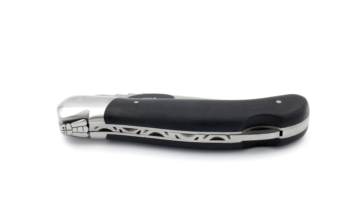 7FEF4FE8-E3FF-4630-BC8F-2EAF25E31B76_1_105_c ARBALETE G. David  Laguiole Jagdmesser NATURE Ebenholz matt 12 cm