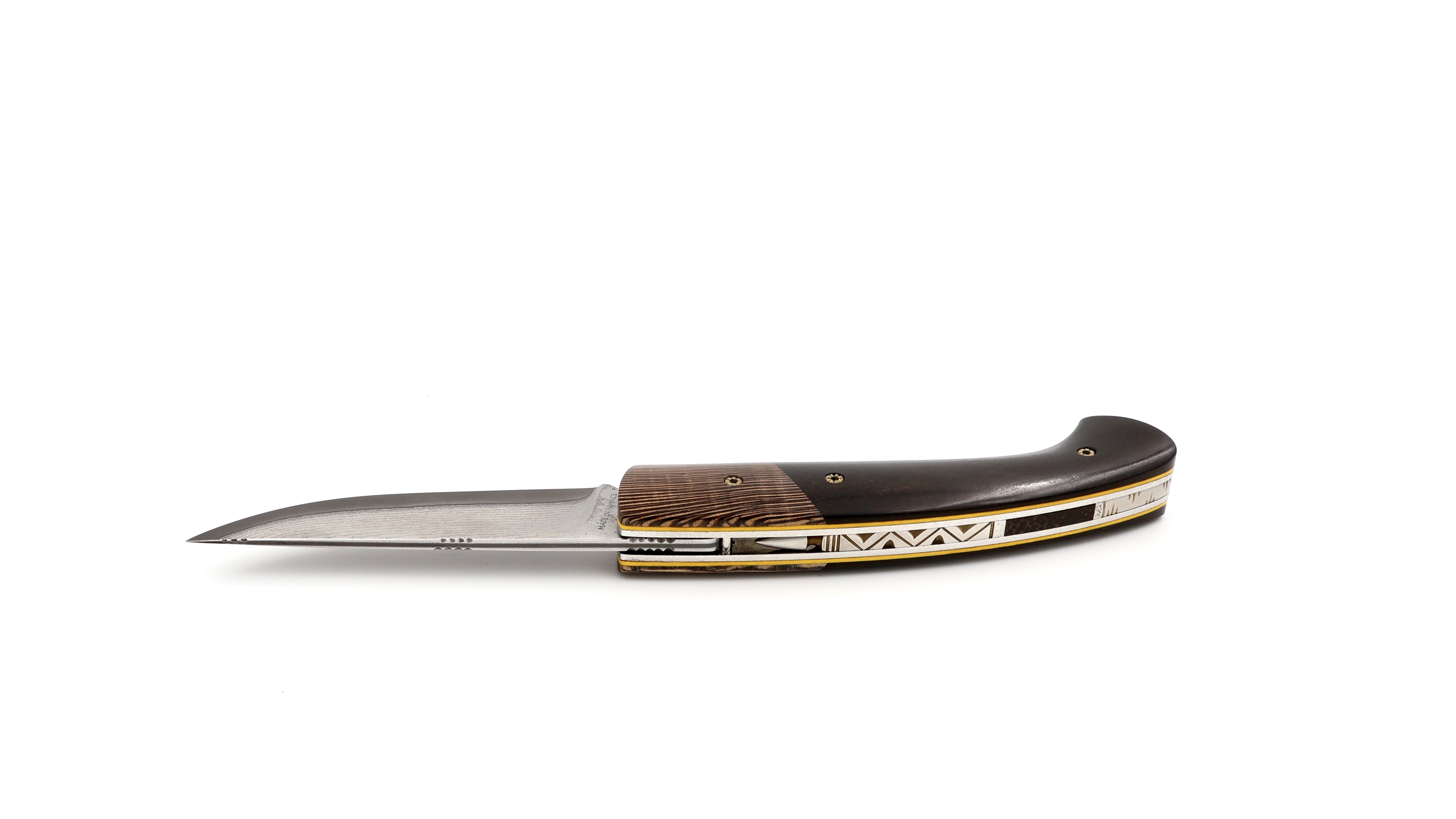 MANU LAPLACE 1515 ZULU Palmholz Ebenholz VG 10 Damast