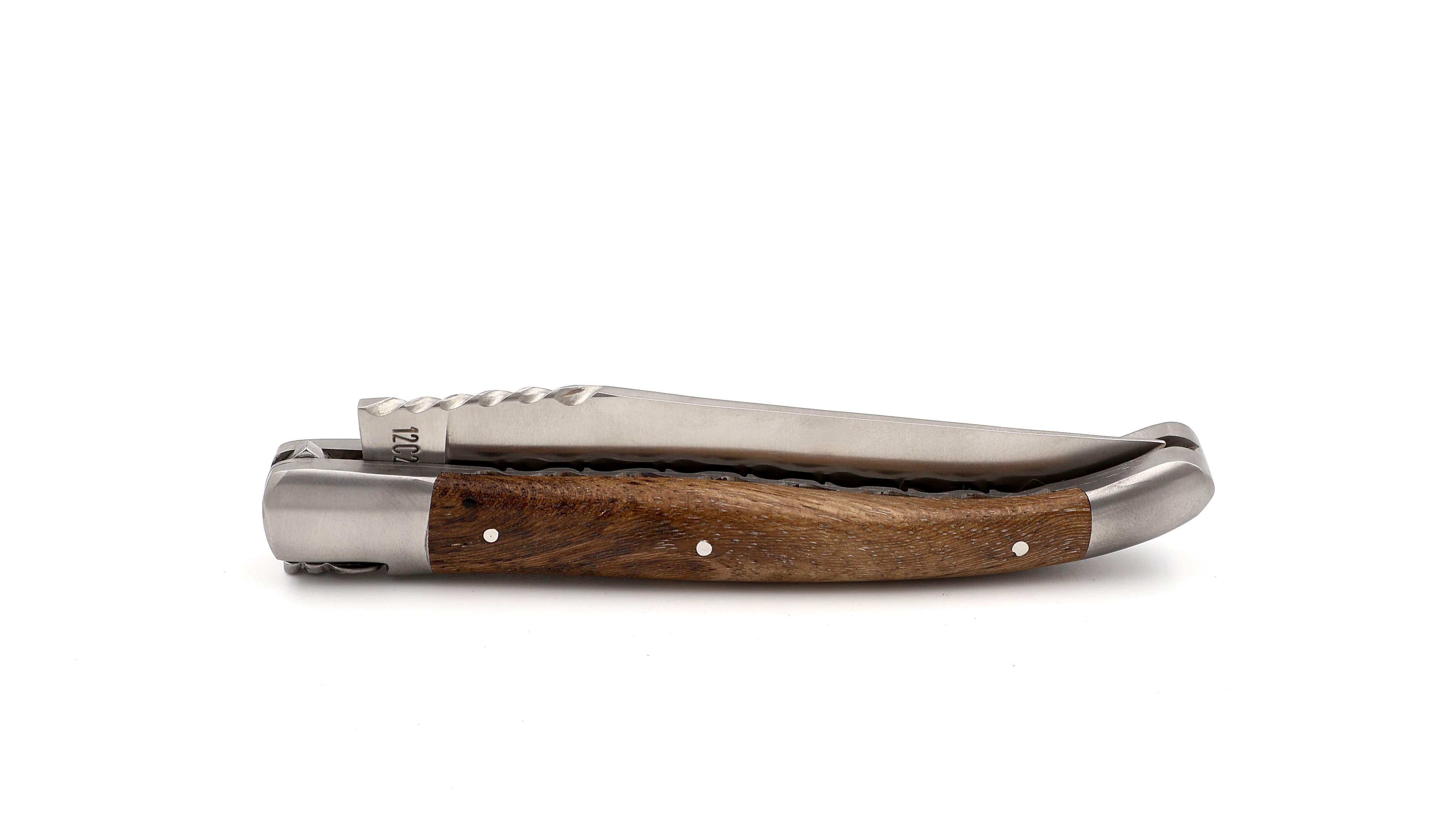 Laguiole en Aubrac Weinstock Spiralfeder Doppelplatine 12 cm