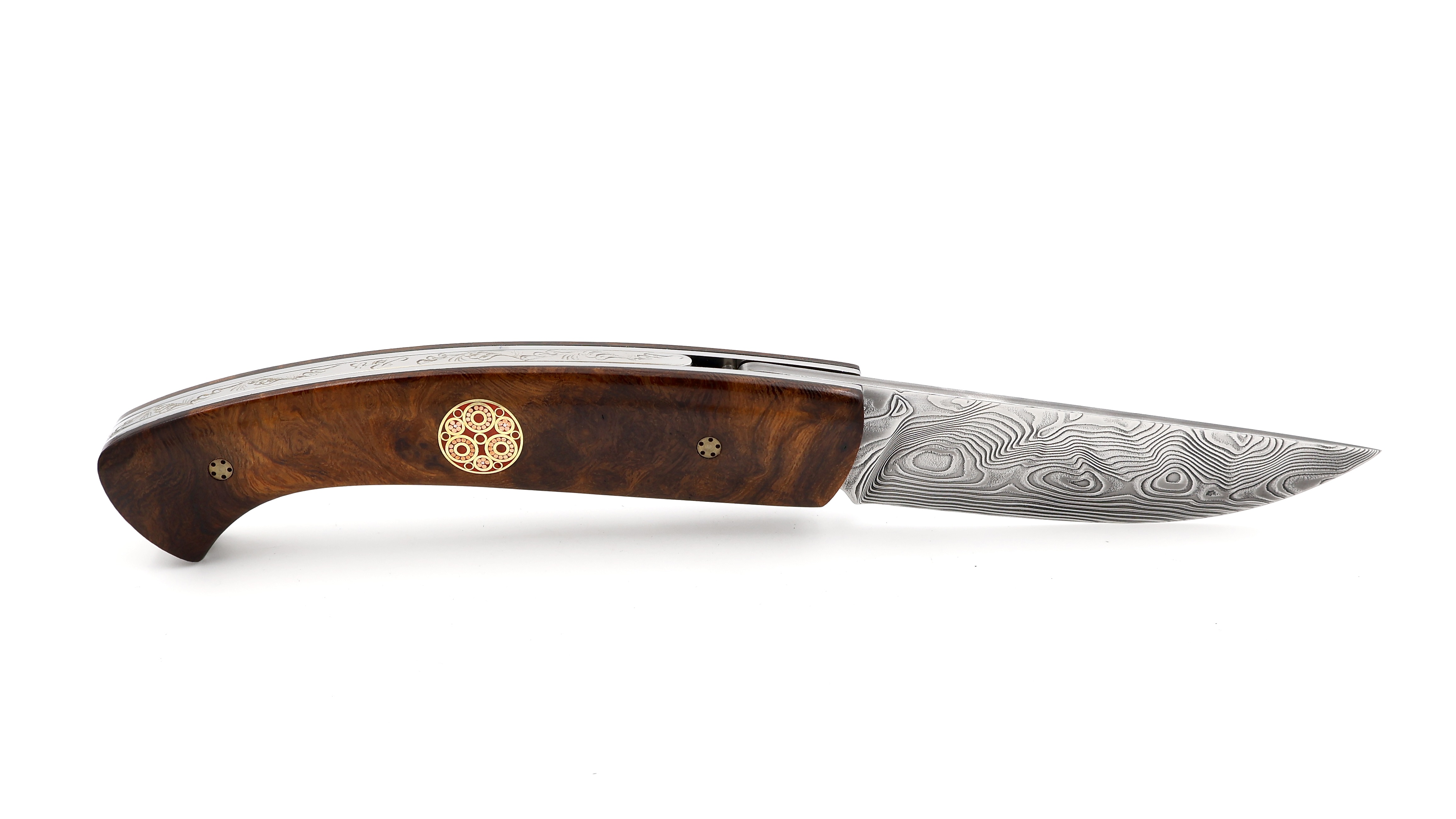 MANU LAPLACE 1515 Paris iron wodd burl tip damascus
