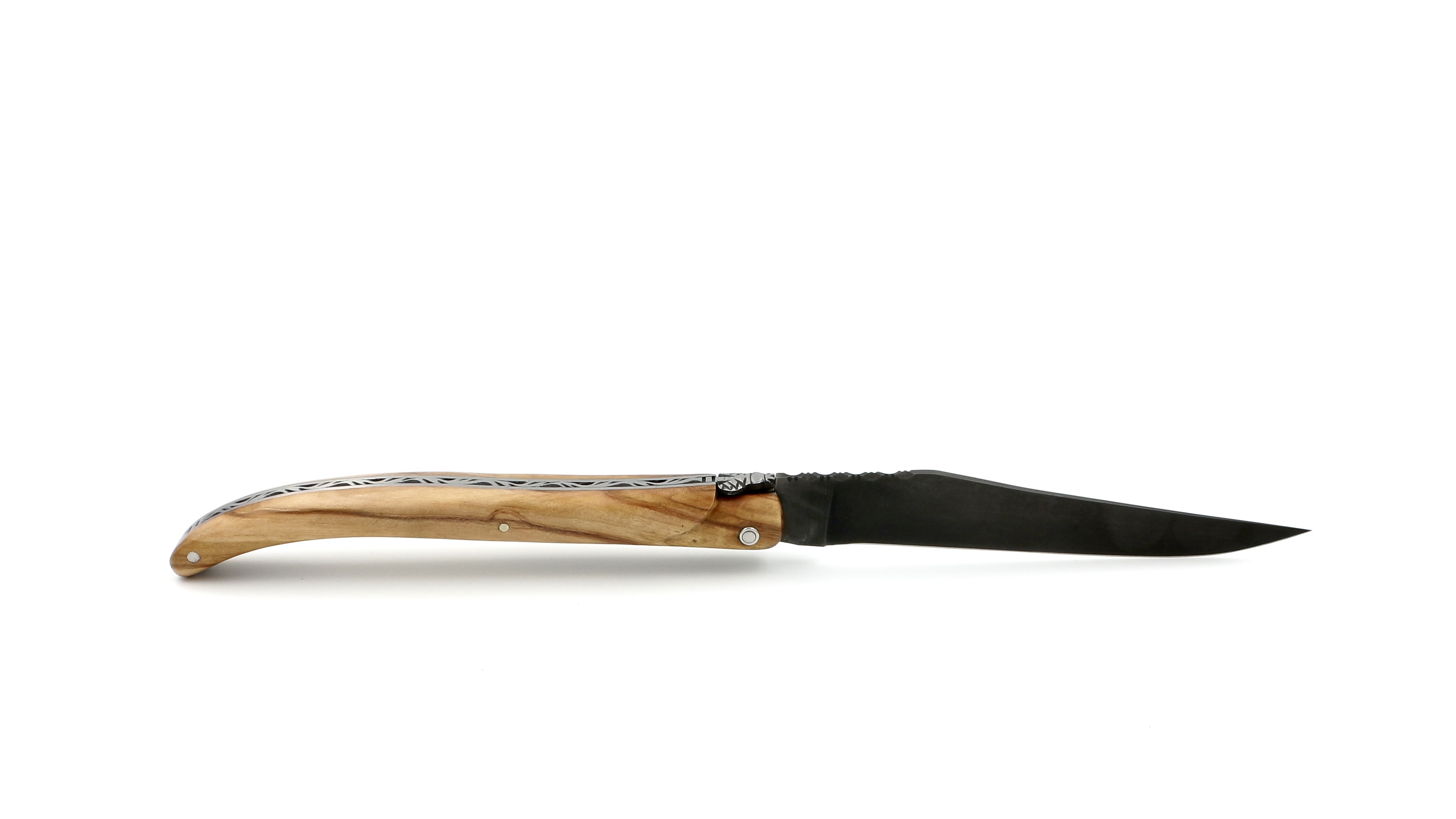 8713CE81-5CD6-4378-AE33-7552D8BCACA7_1_201_a Laguiole en Aubrac 14 cm Olive Carbonklinge antik