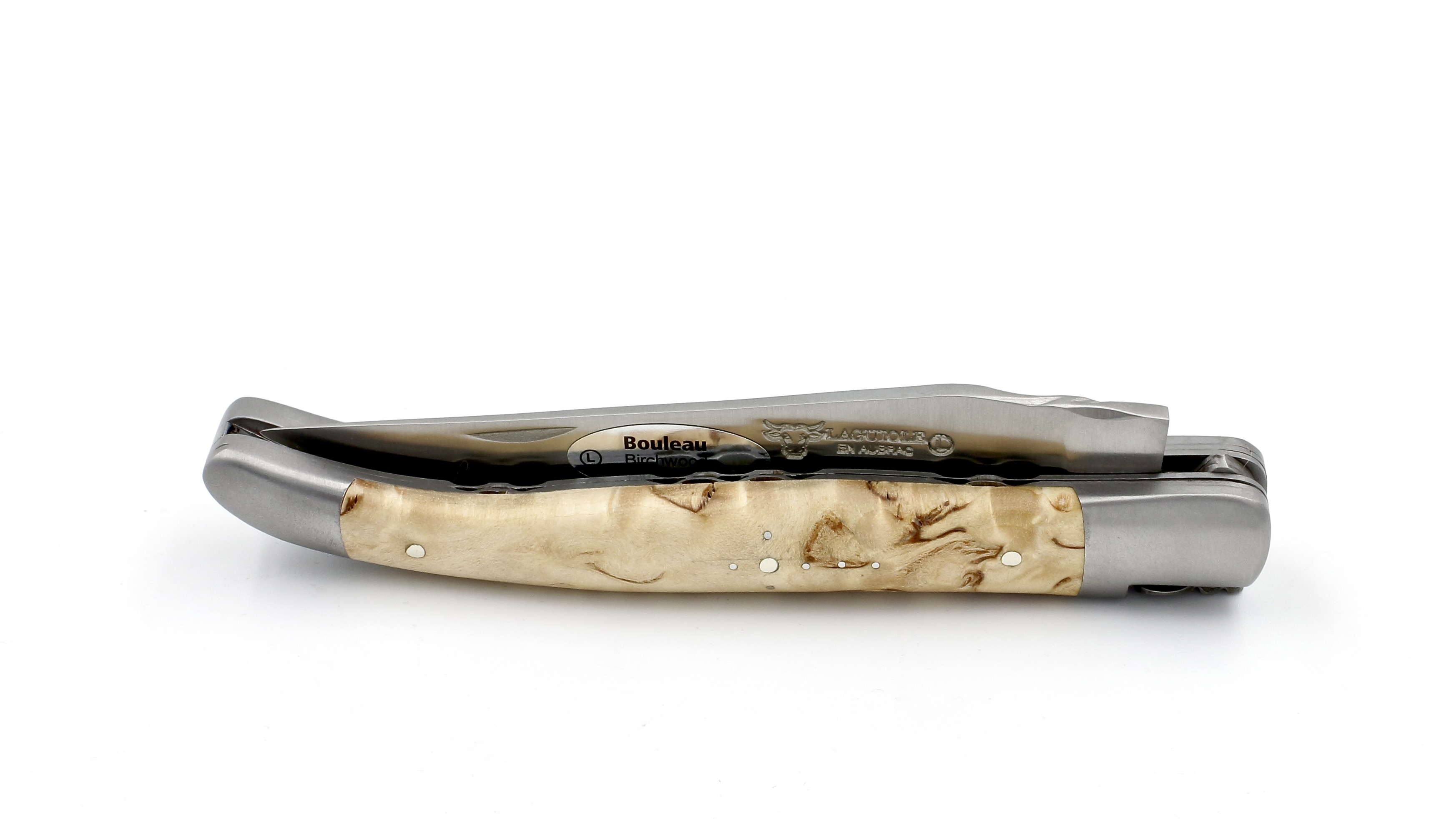 Laguiole en Aubrac Birke Doppelplatine 12 cm Laguiole en Aubrac Birke Doppelplatine 12 cm