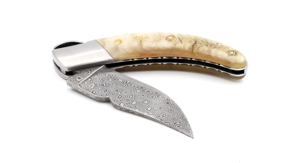 Fontenille Pataud RONDINARA guillochiert Widderhorn Damast