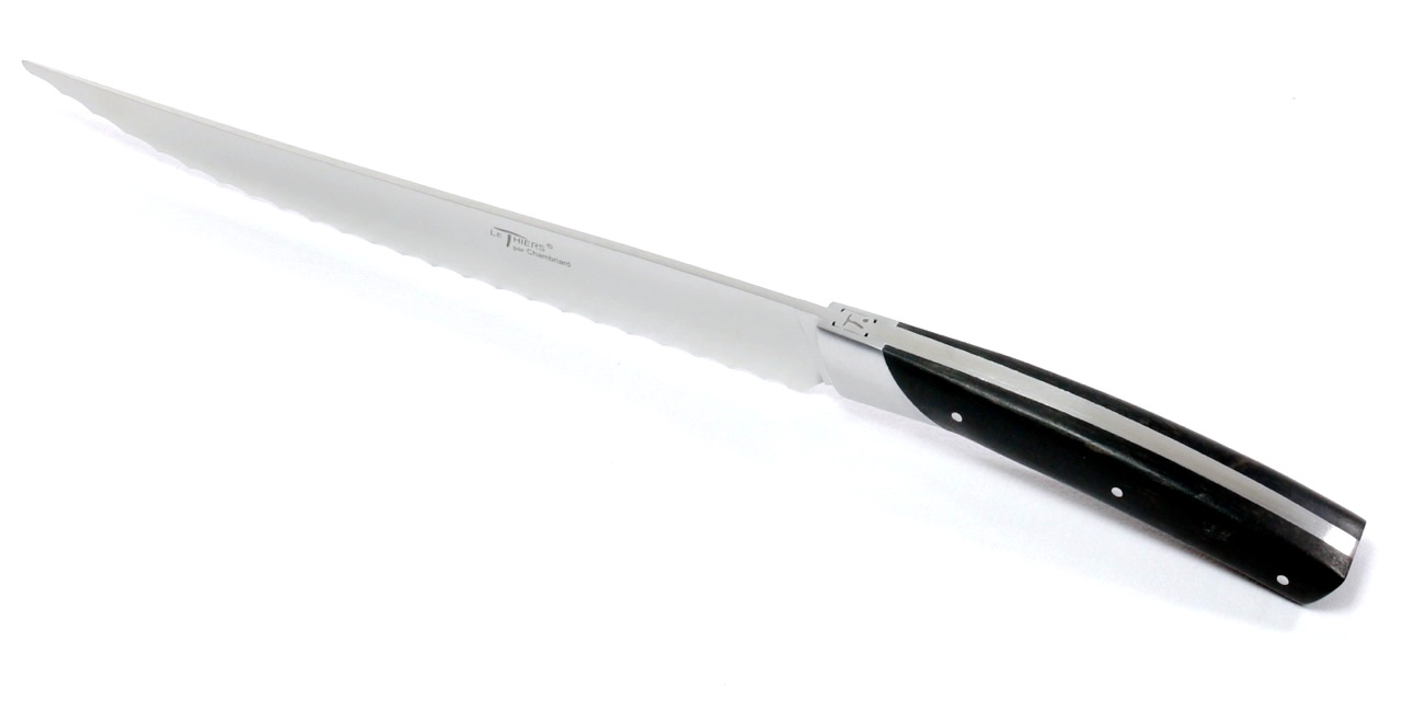 Chambriard Thiers Breadknife 20 cm TG3 Ebony Grand Gourmets