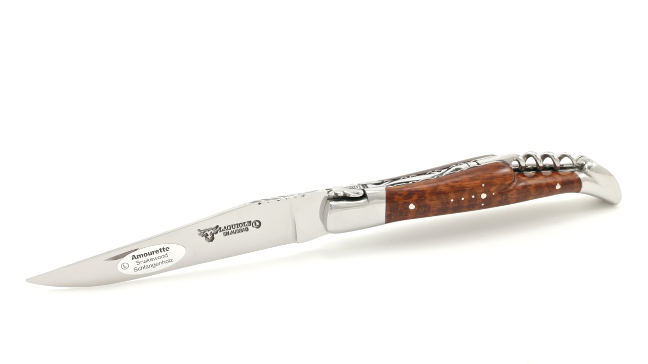 Lag-AMI-Kork-guillochiert-5 Laguiole en Aubrac Amourette/SChlangenholz guillochiert Korkenzieher 12 cm