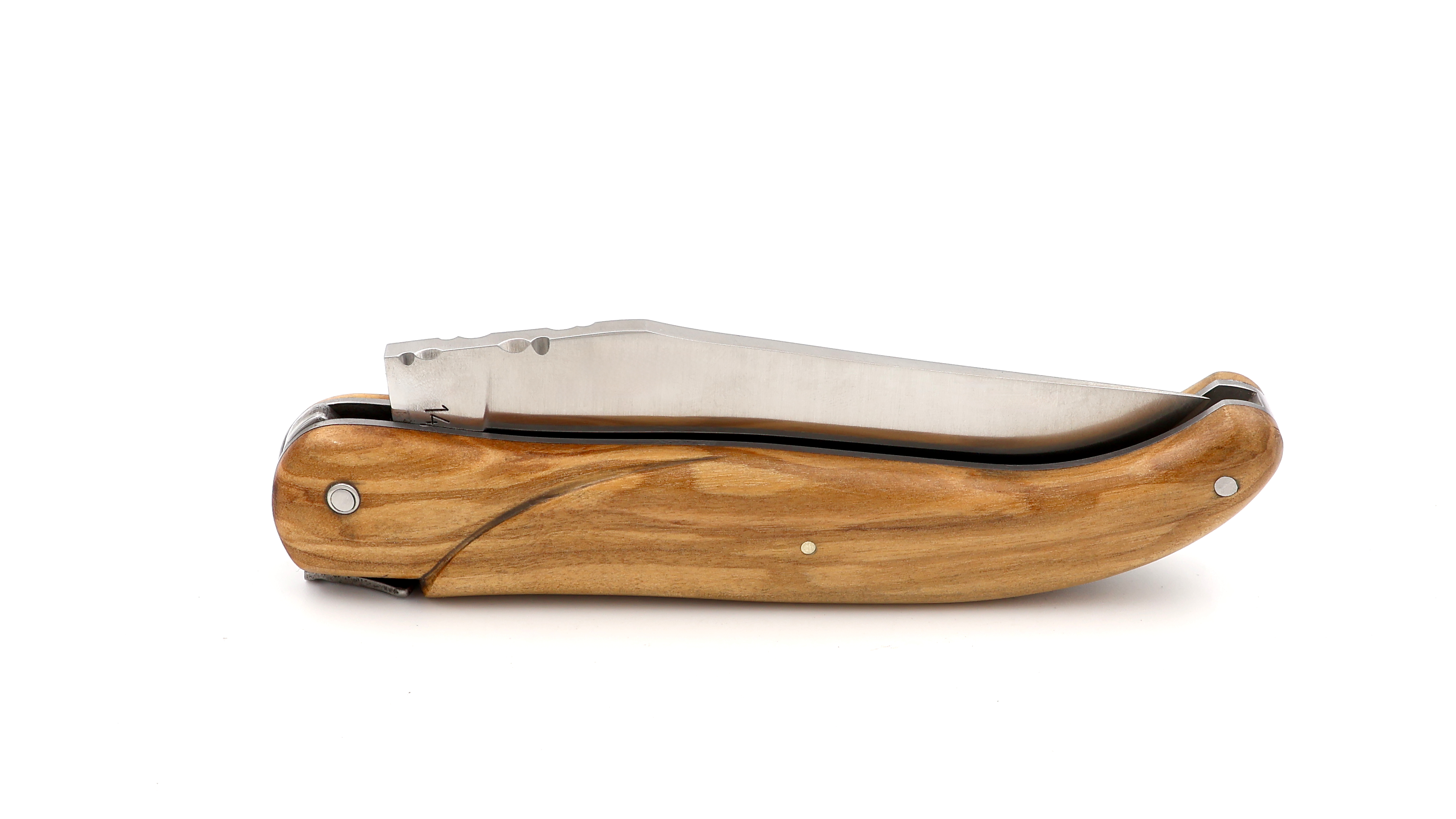 Laguiole en Aubrac Laguiole Jagdmesser Olive 14 cm