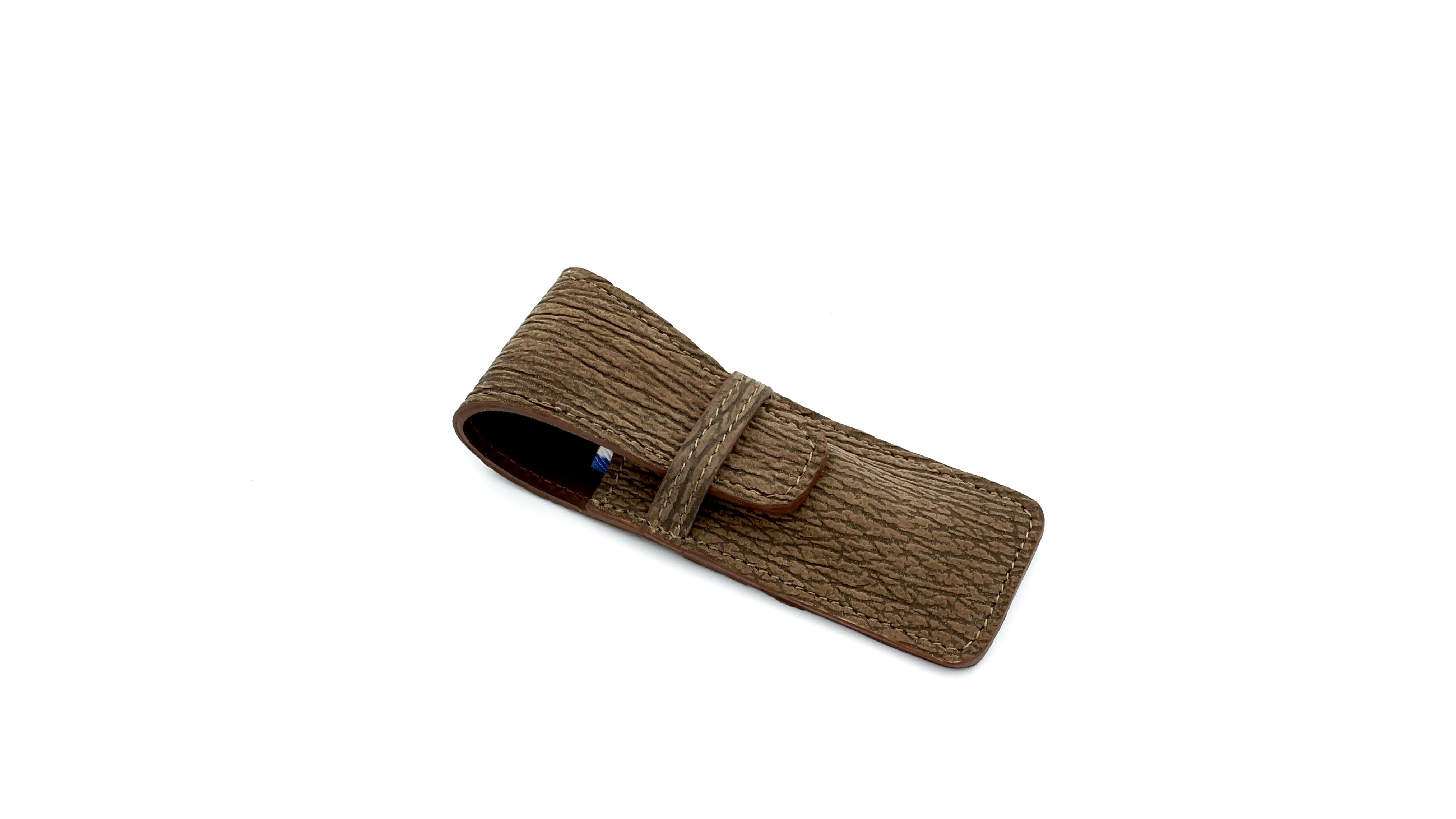 MAX CAPDEBARTHES Taschenetui LUXE Haifischleder 12 cm MAX CAPDEBARTHES Taschenetui LUXE Haifischleder 12 cm