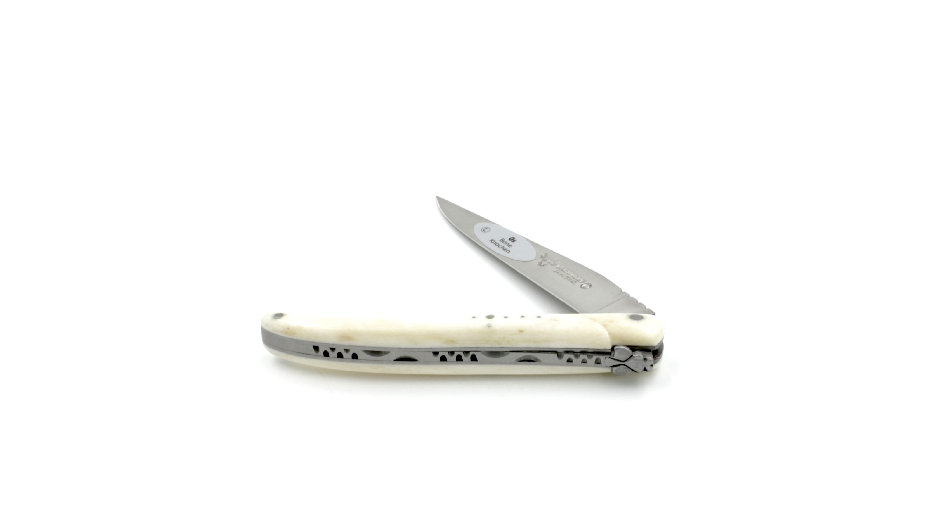 Laguiole en Aubrac bone full handle 10 cm