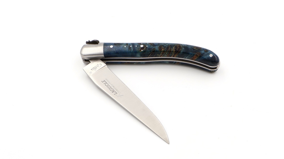 Fontenille Pataud Laguiole POCKET Maserpappel 10,5 cm   Fontenille Pataud Laguiole POCKET Maserpappel 10,5 cm