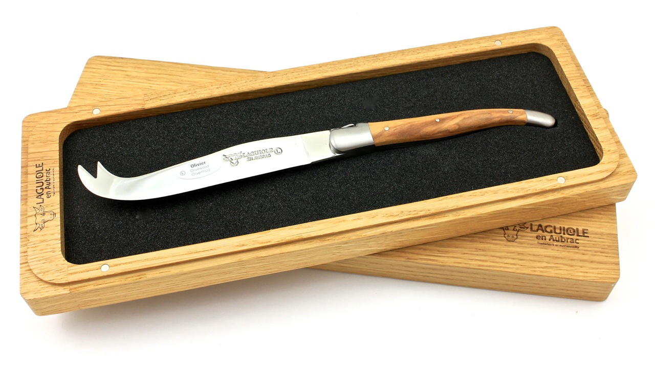 Laguiole en Aubrac Laguiole Käsemesser Olive