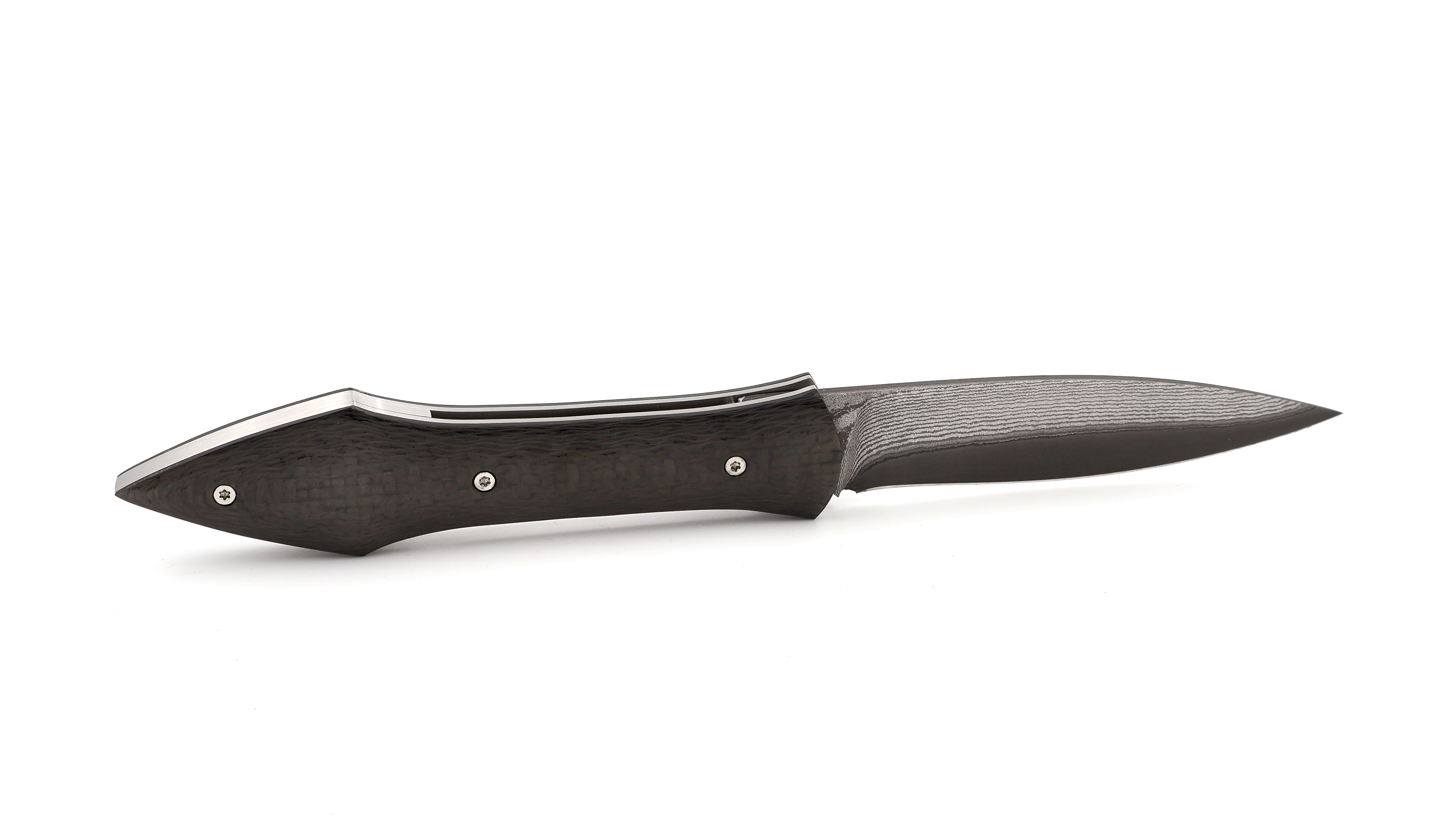 LARAUD Blades L’Oegopsyde Karbonfiber VG10 Damast