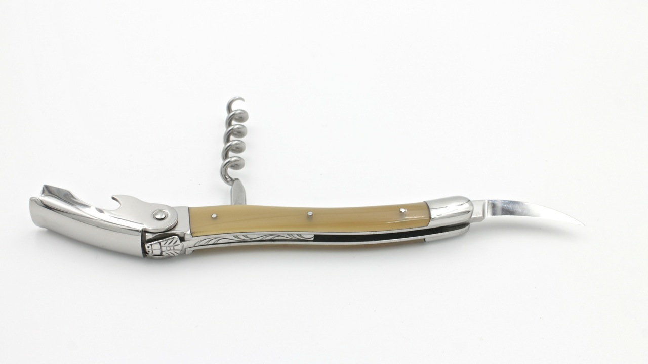 Château Laguiole wine opener CLASSIC horn tip