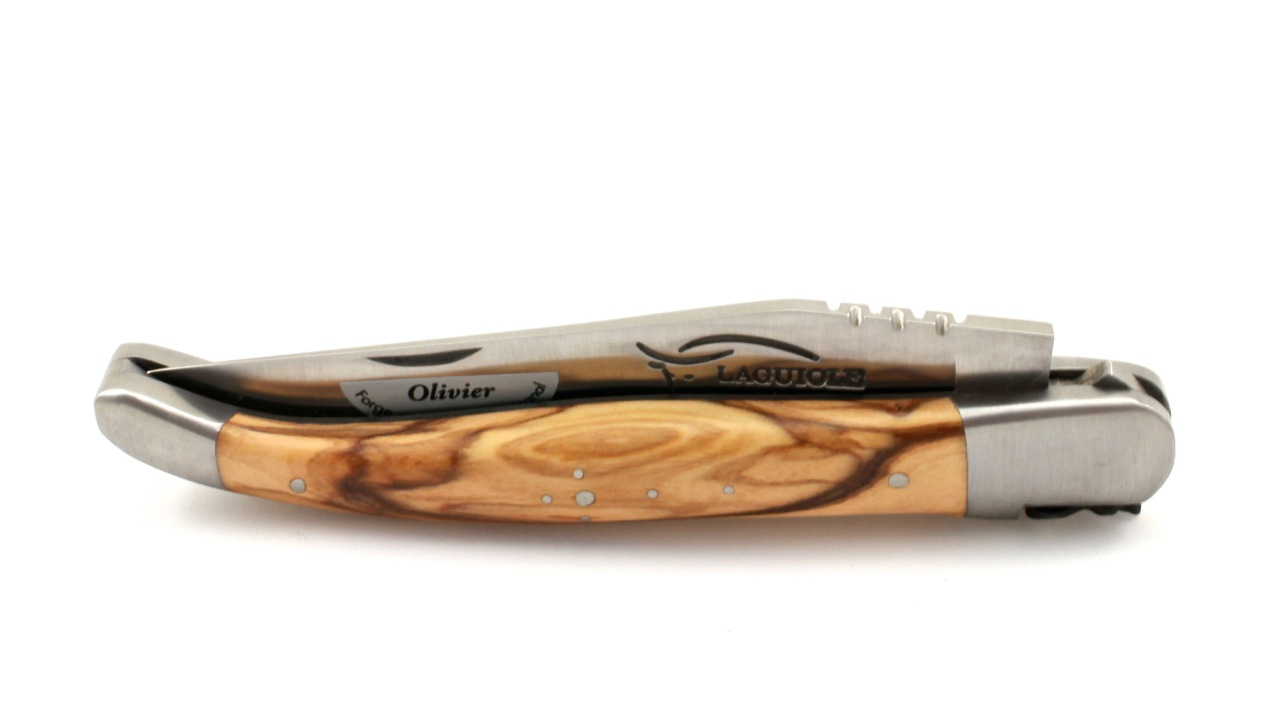 Durand-Olive-matt Honoré Durand Laguiole Prestige Olive 12 cm