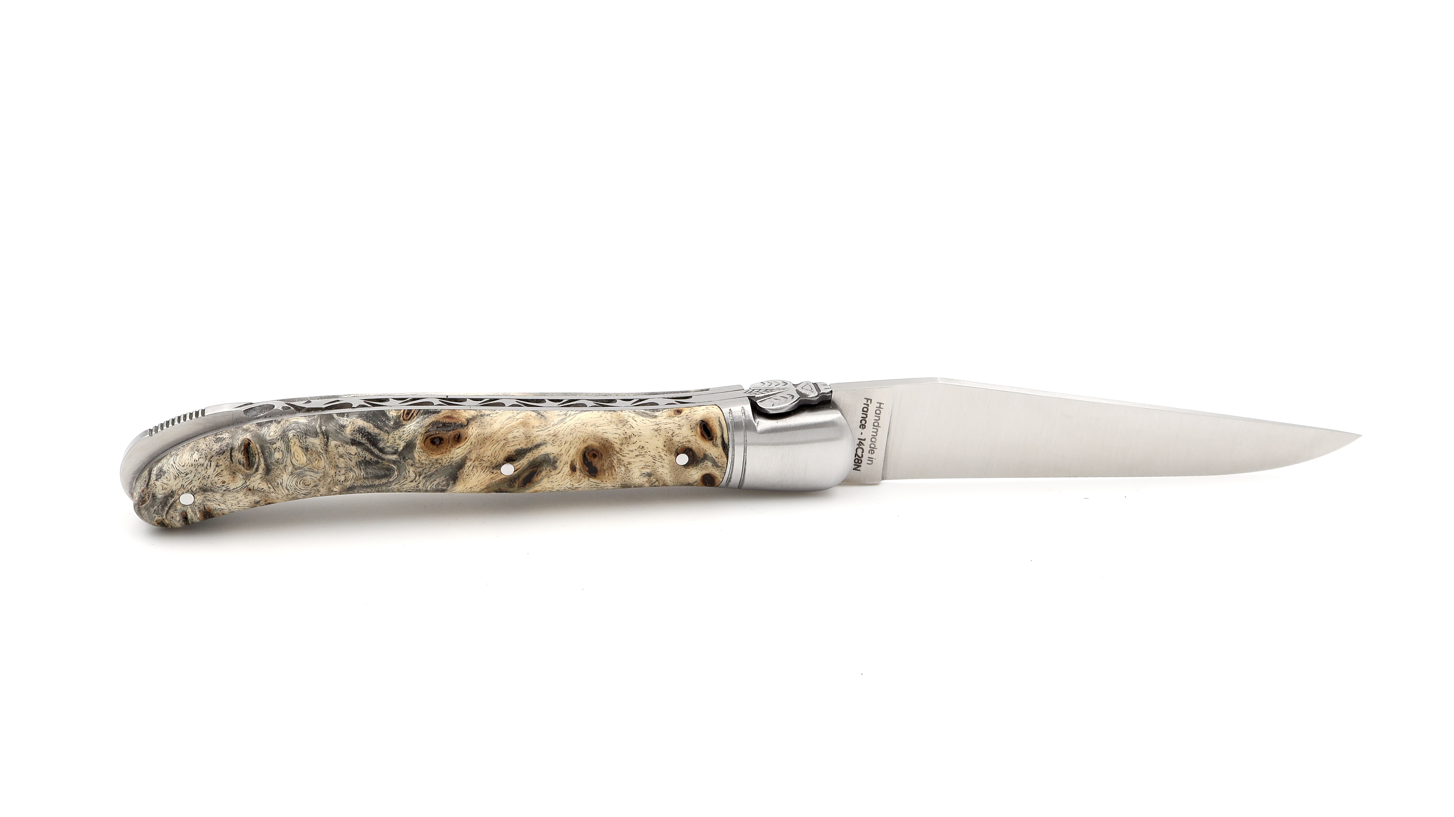 Fontenille Pataud Laguiole NATURE poplar burlwood 12 cm