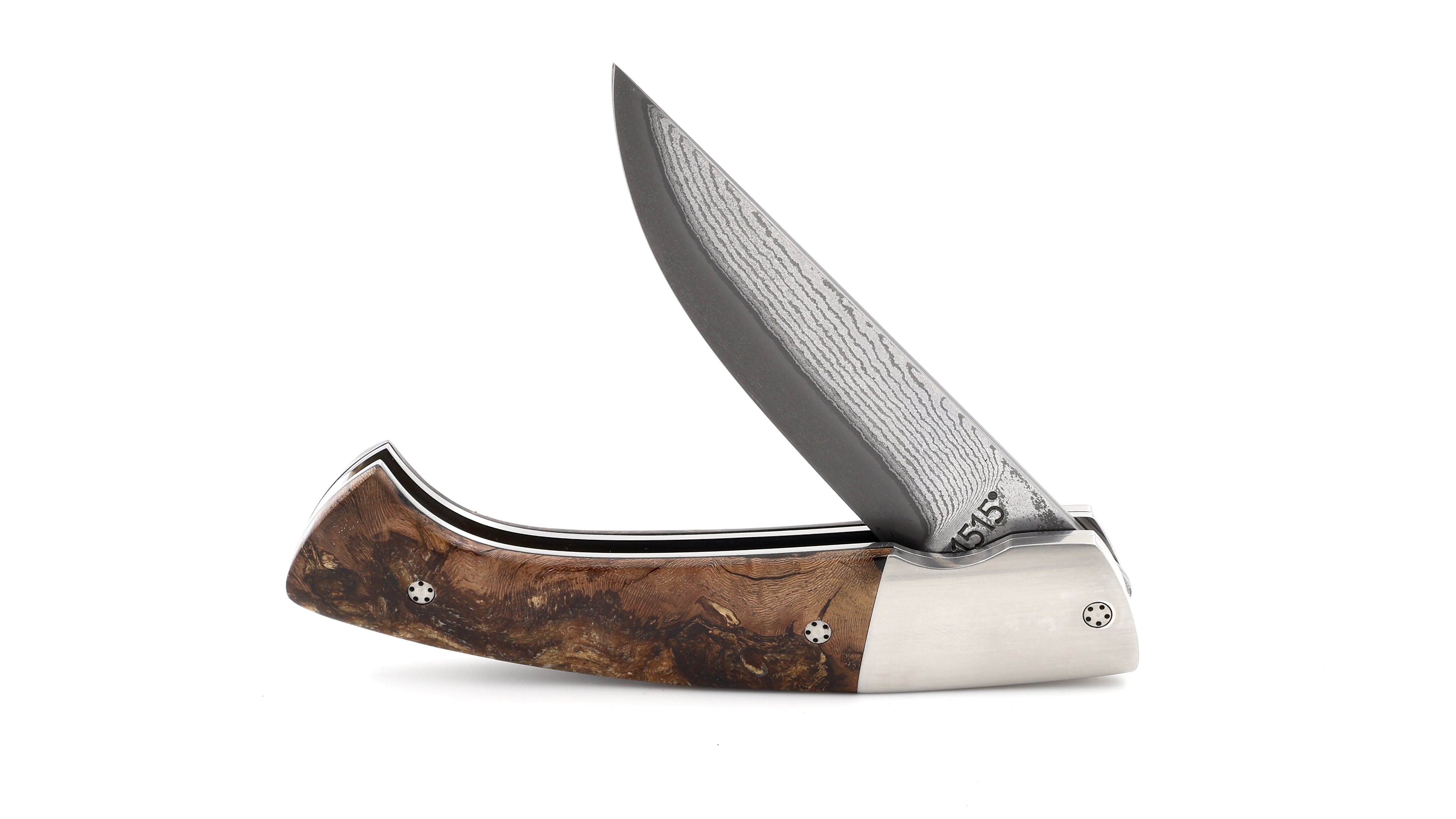 MANU LAPLACE 1515 Weinstock Suminagashi VG10 Damastklinge